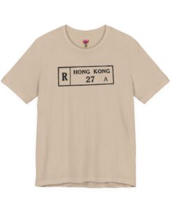 Hong Kong Luggage Tag Graphic Tee