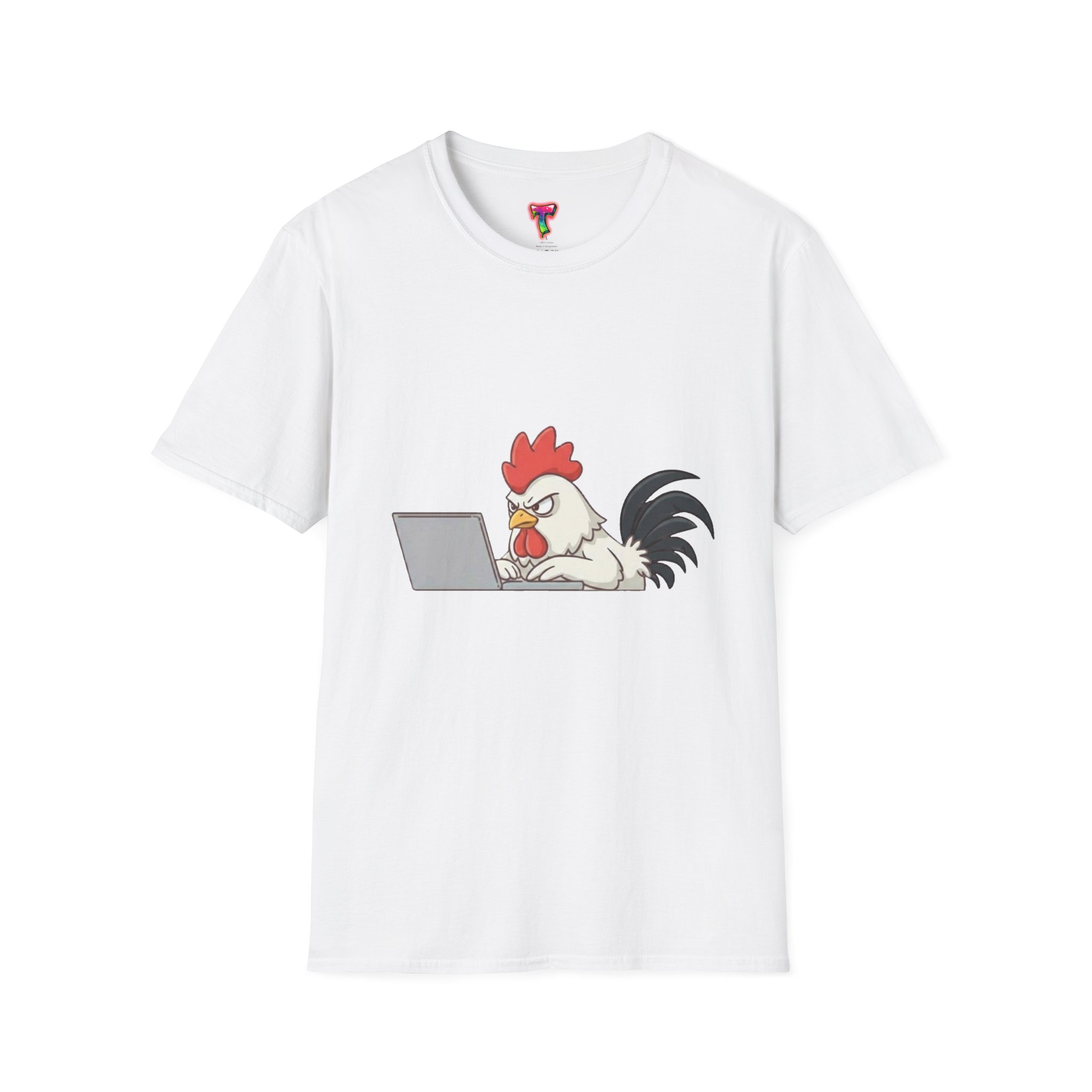 Chicken Typist T-Shirt - Ảnh 5