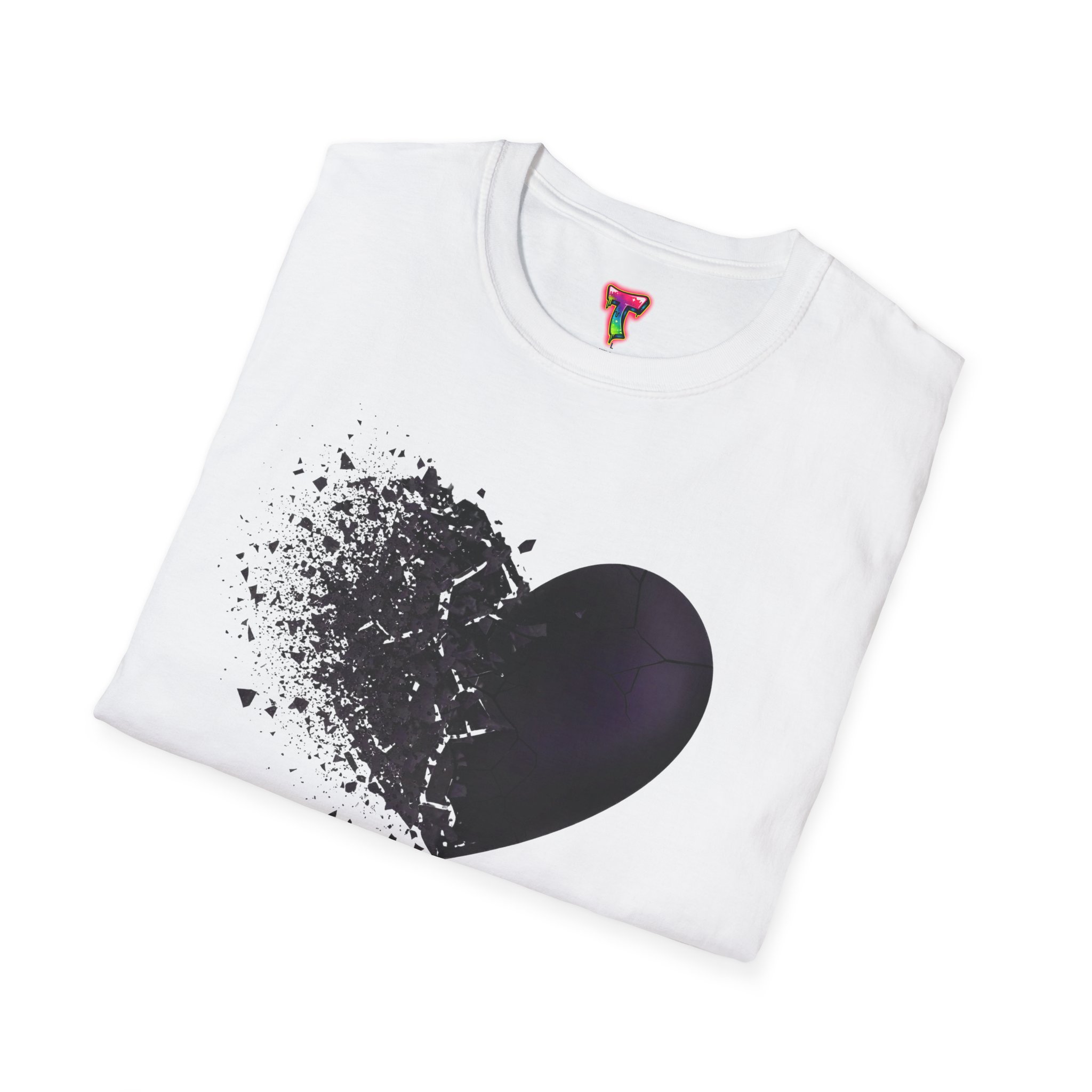 Dark Shattered Heart T-Shirt - Ảnh 8