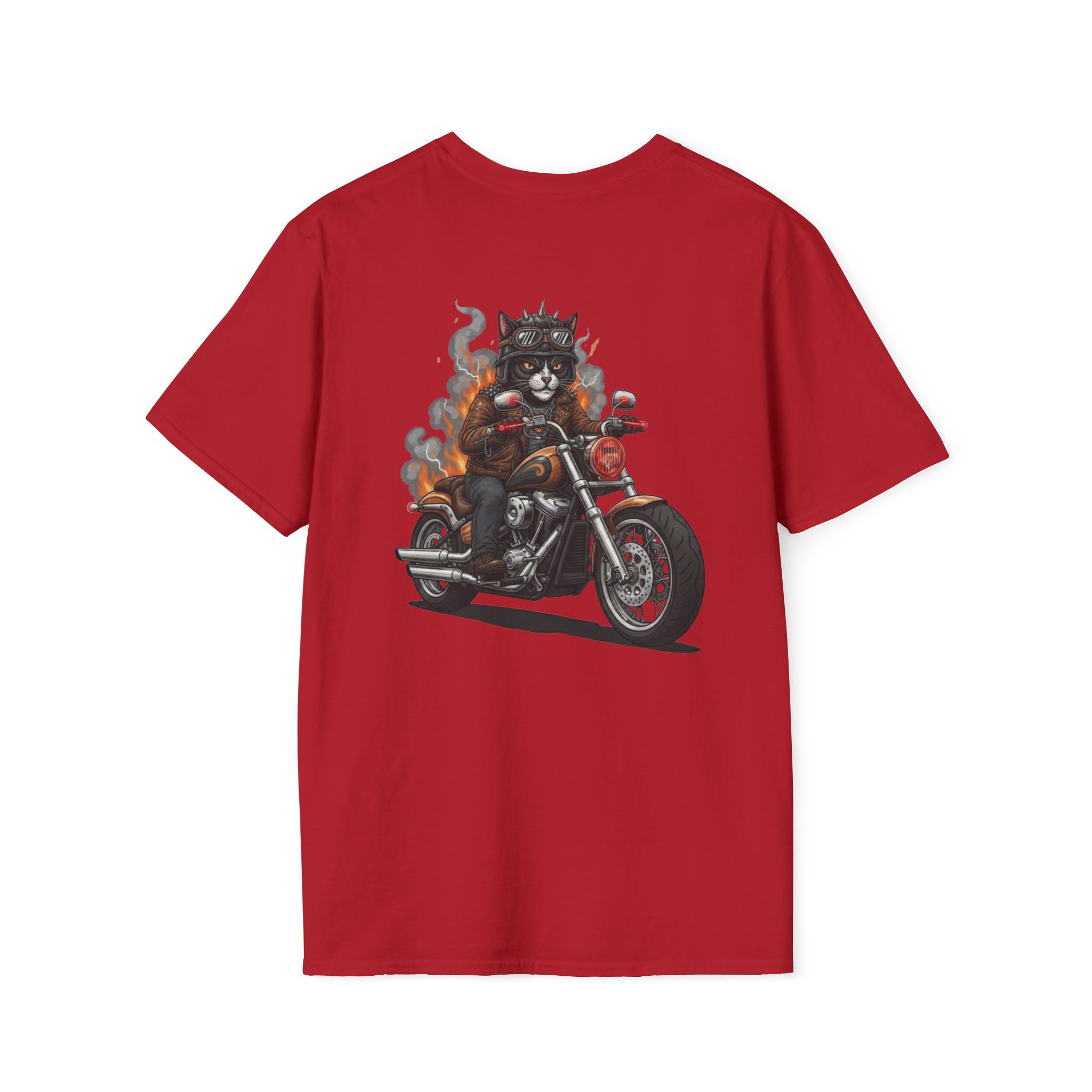 Biker Cat Motorcycle T-Shirt - Ảnh 50
