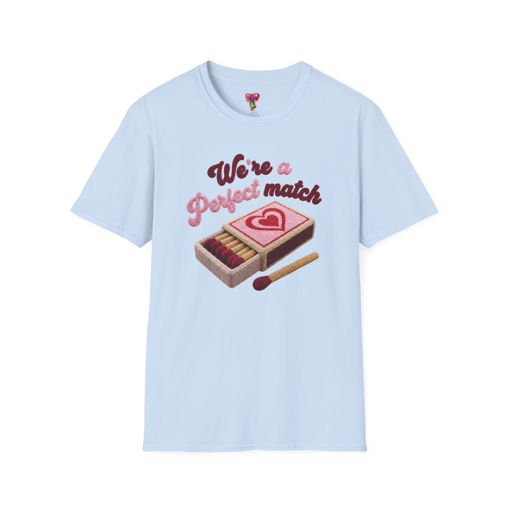 Perfect Match T-Shirt — 'We’re a Perfect Match' Valentine Graphic Tee - Ảnh 29