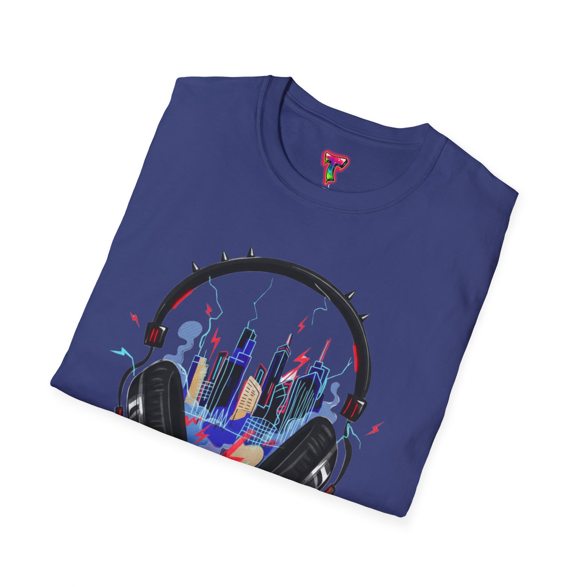 City Headphones T-Shirt - Ảnh 24
