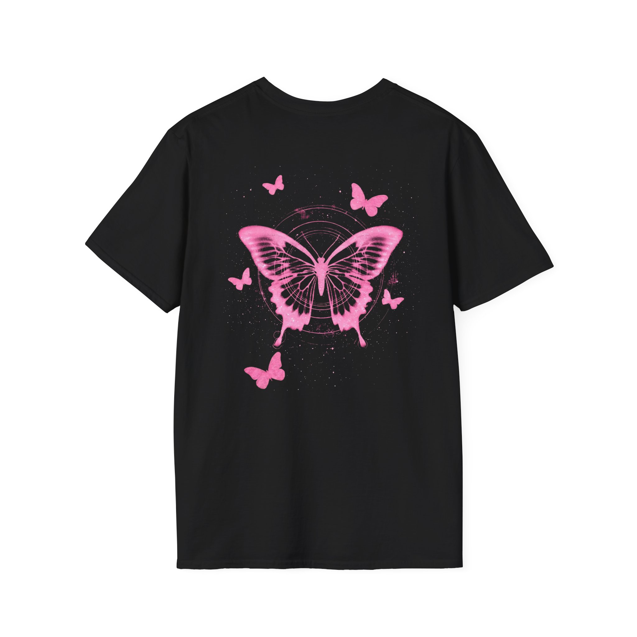 Pink Butterfly Graphic Tee - Ảnh 2
