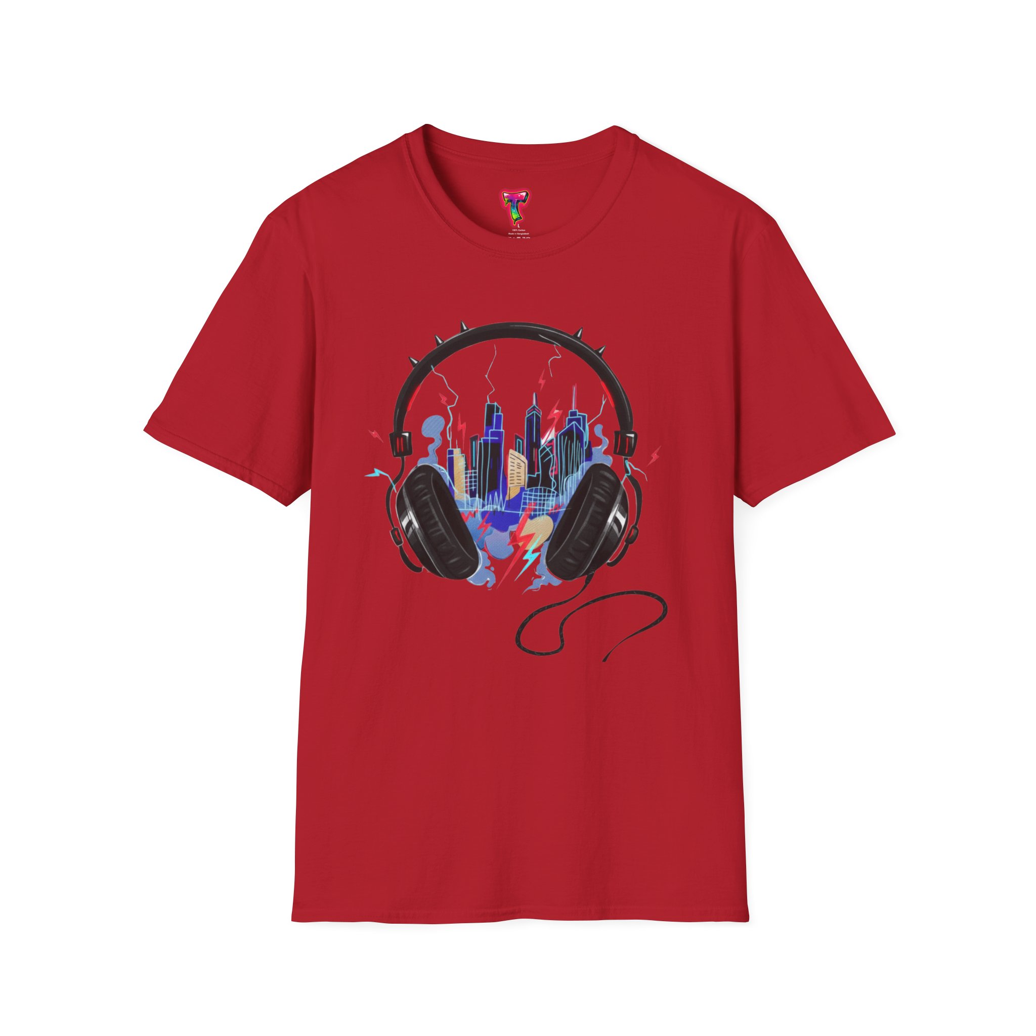 City Headphones T-Shirt - Ảnh 33