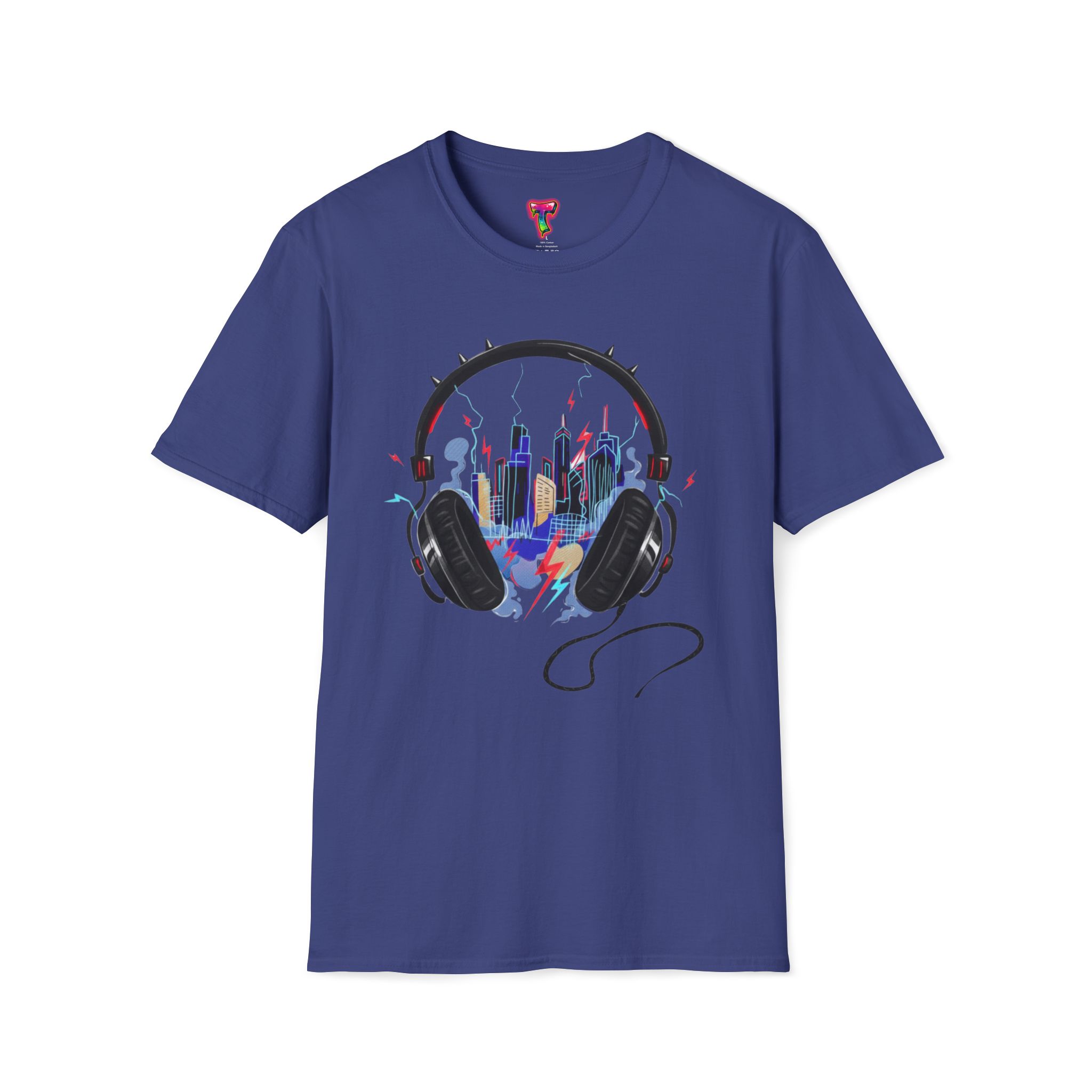 City Headphones T-Shirt - Ảnh 21