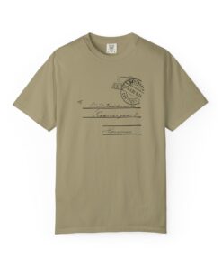 Postcard Script T-Shirt