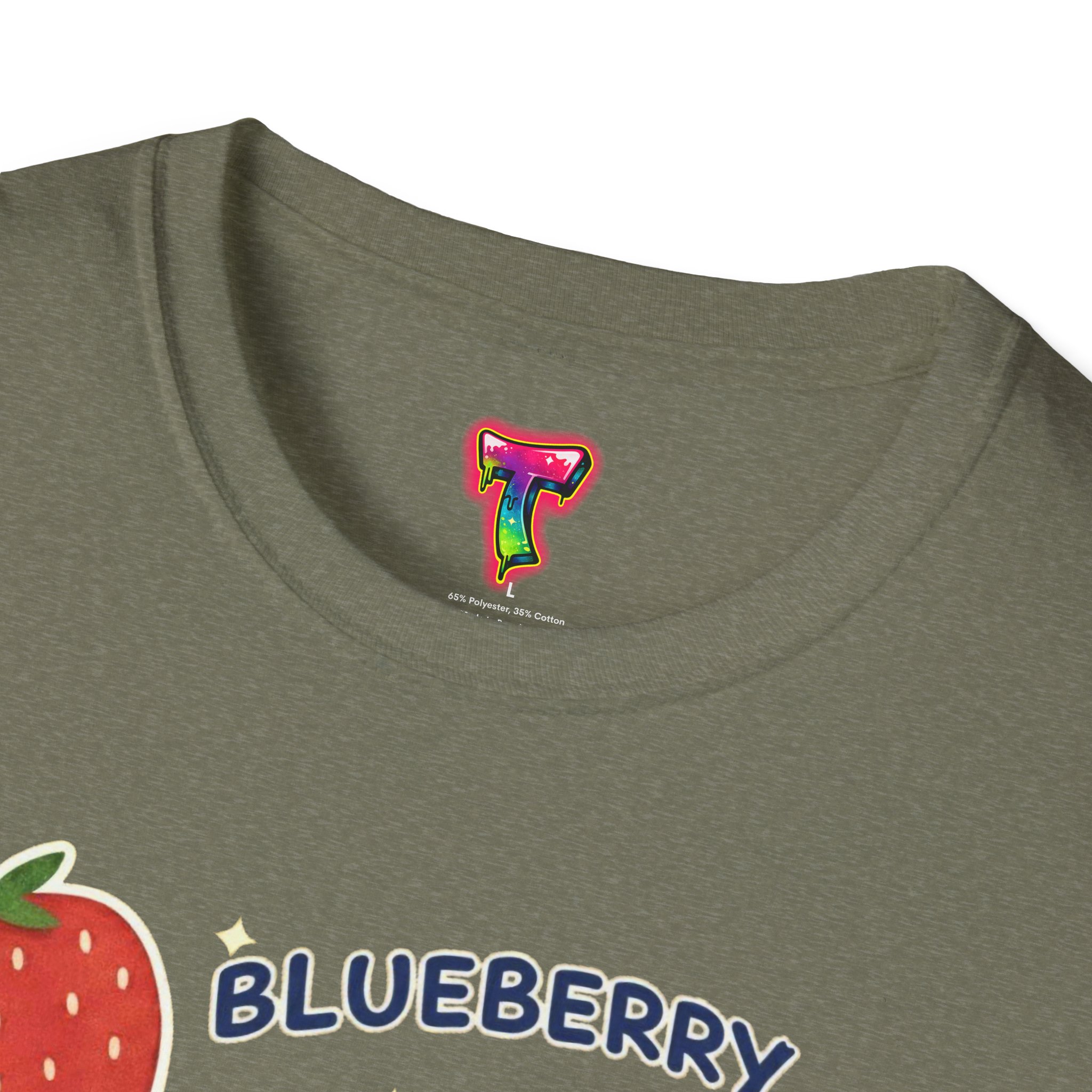 Blueberry Patch Cute Fruit Graphic T-Shirt - Ảnh 23