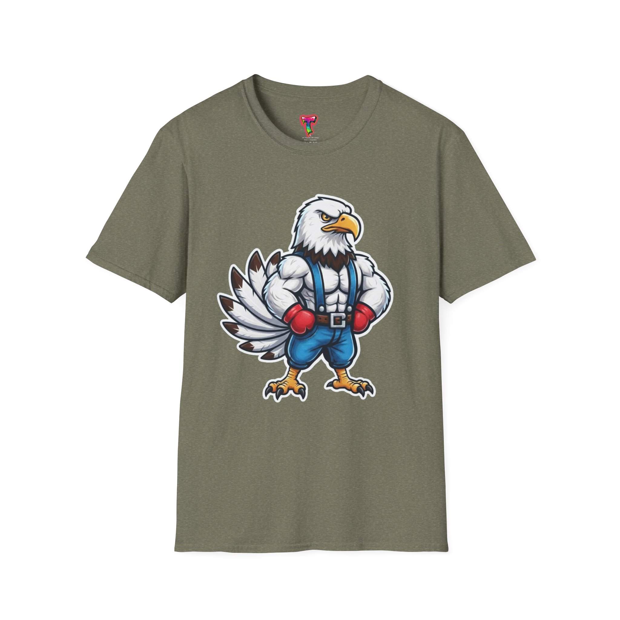 Eagle Boxer Graphic T-Shirt - Ảnh 17