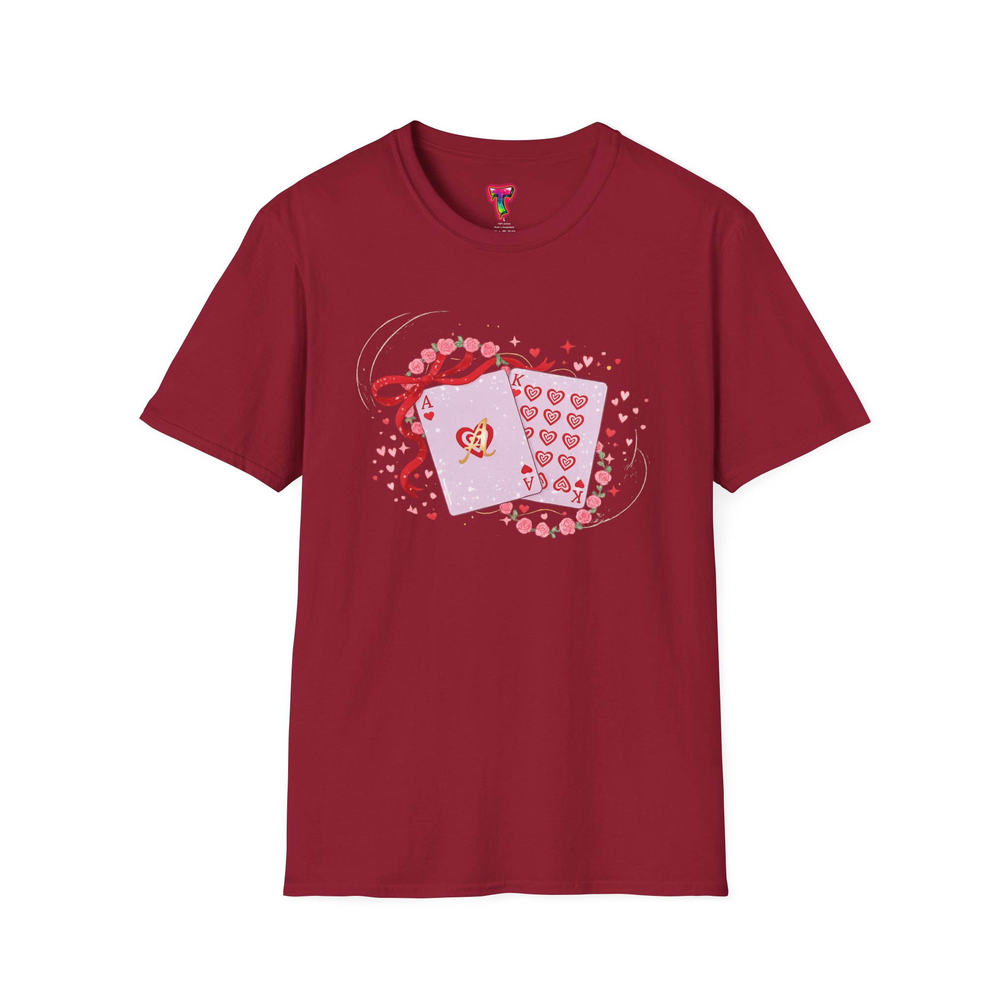 Valentine’s Card & Hearts T-Shirt — Cute Pink Love Graphic Tee - Ảnh 53
