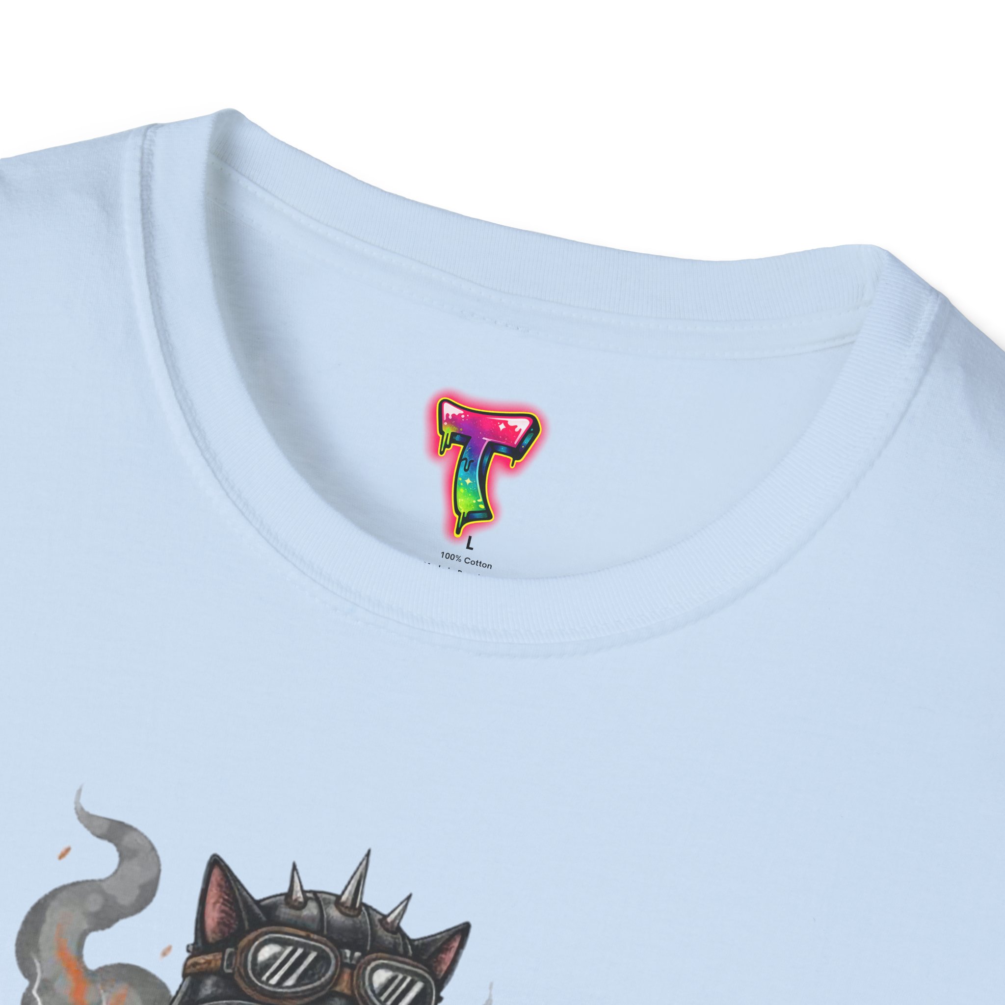 Biker Cat Graphic Tee - Ảnh 35