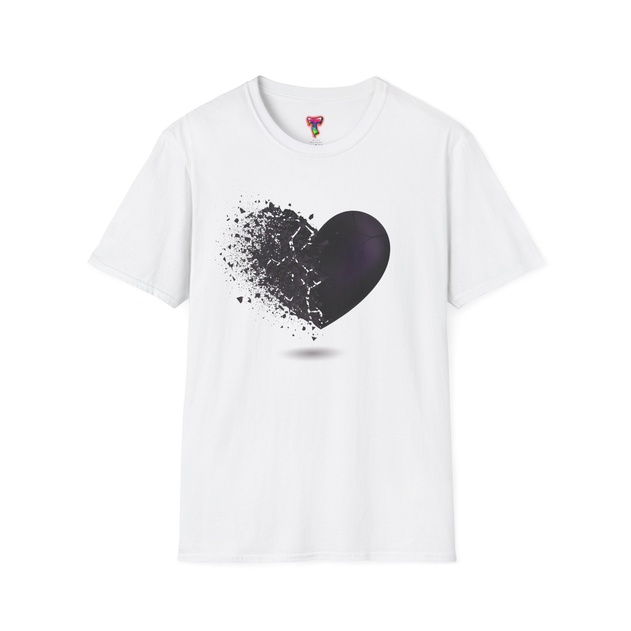 Dark Shattered Heart T-Shirt - Ảnh 5