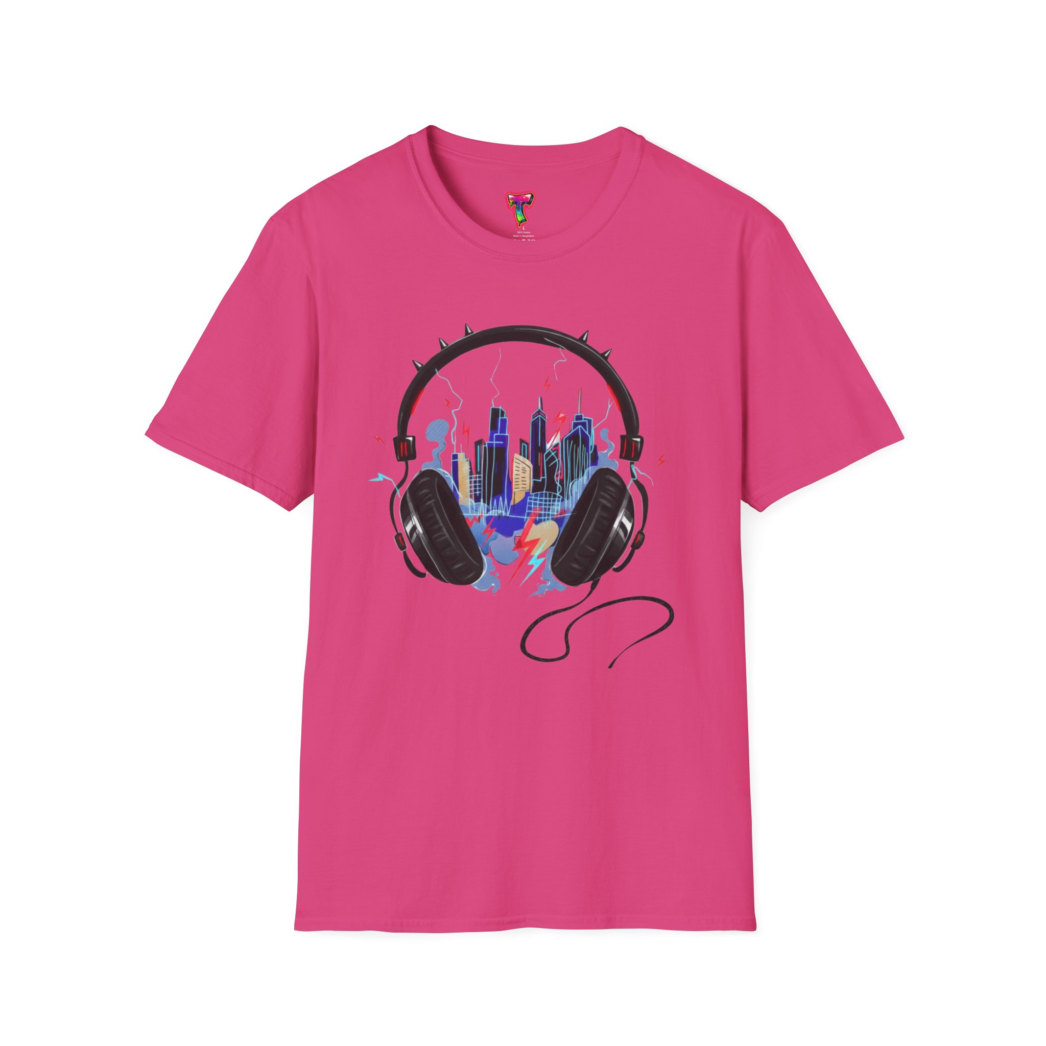 City Headphones T-Shirt - Ảnh 29