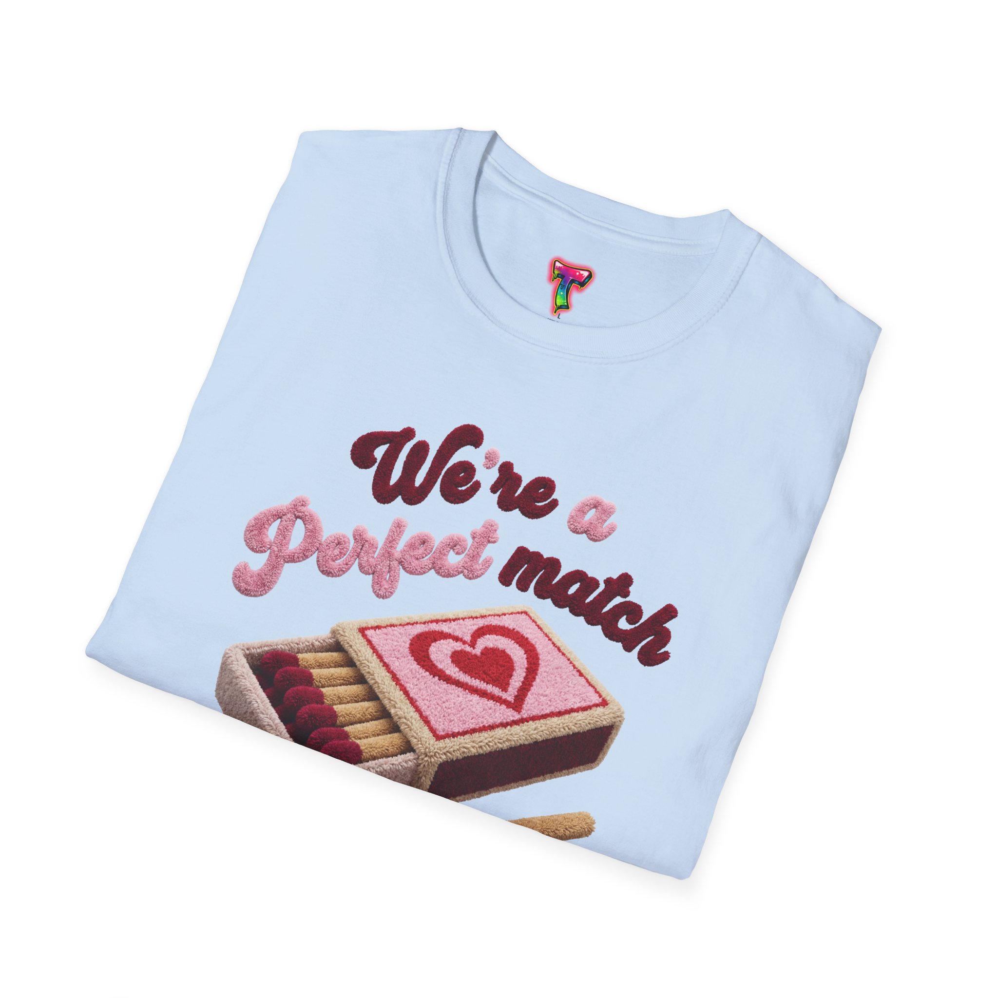 Perfect Match T-Shirt — 'We’re a Perfect Match' Valentine Graphic Tee - Ảnh 32