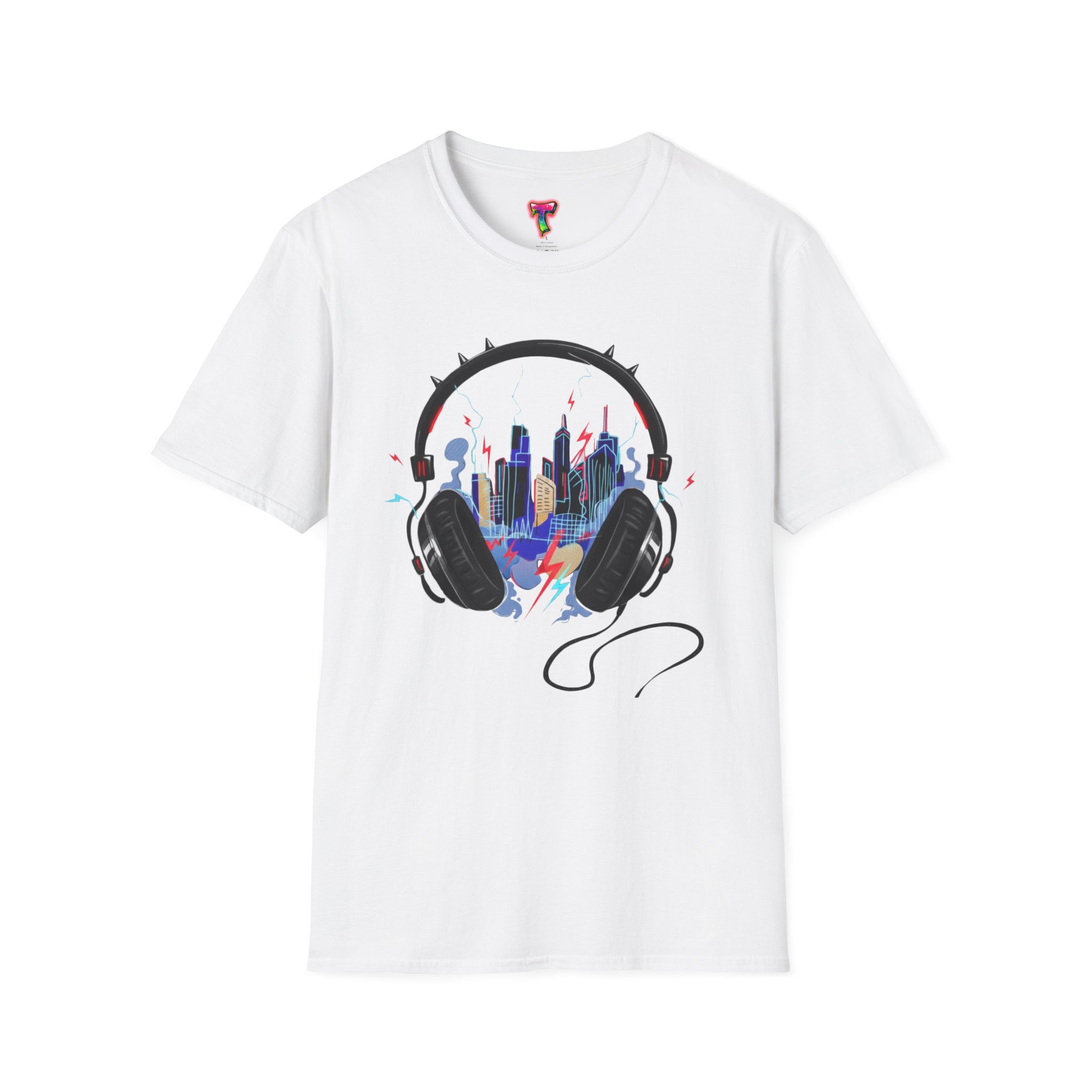 City Headphones T-Shirt - Ảnh 41
