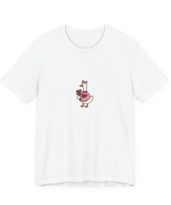 Duck with Heart & Flowers T-Shirt