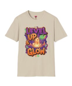 Level Up & Glow Graphic T-Shirt