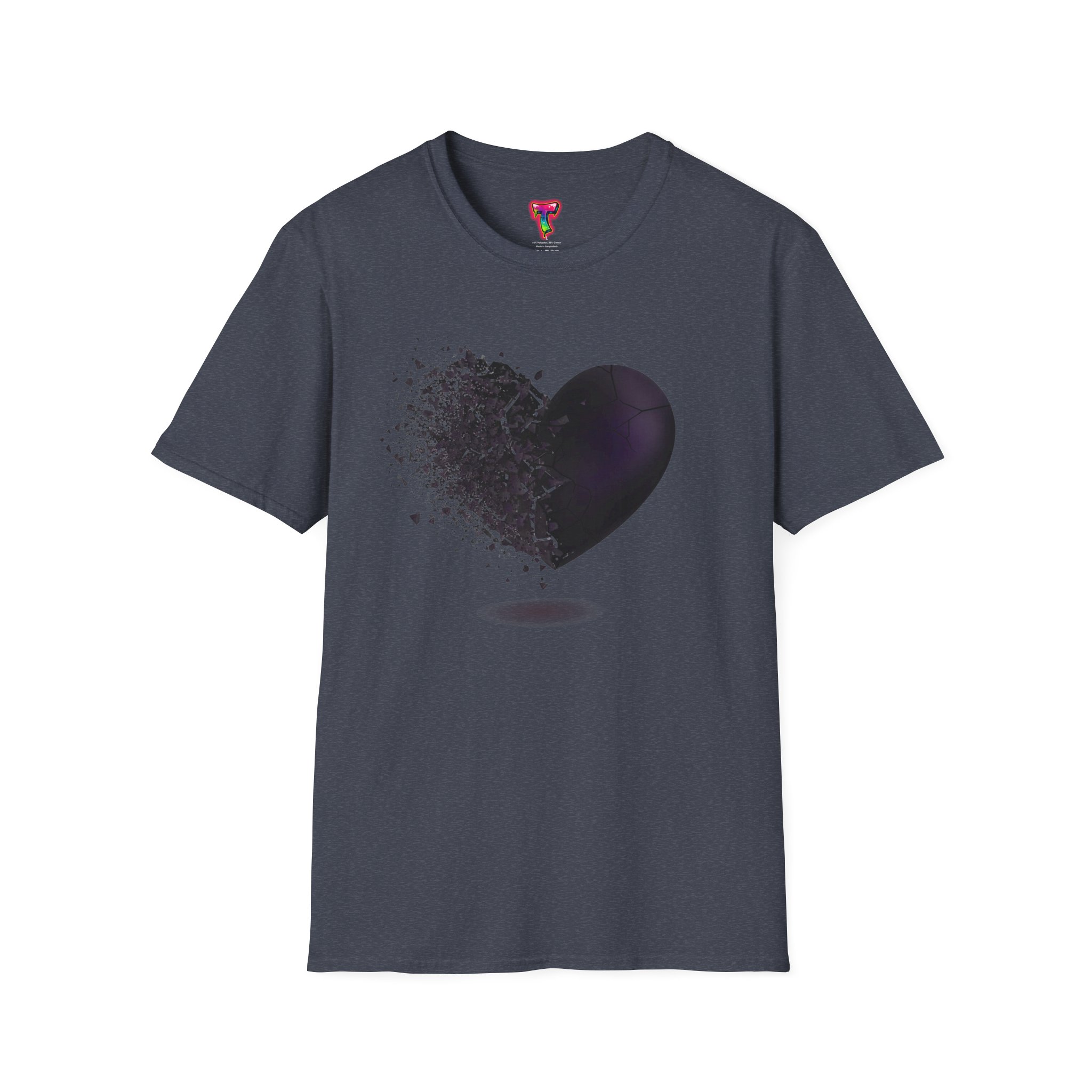 Dark Shattered Heart T-Shirt - Ảnh 37