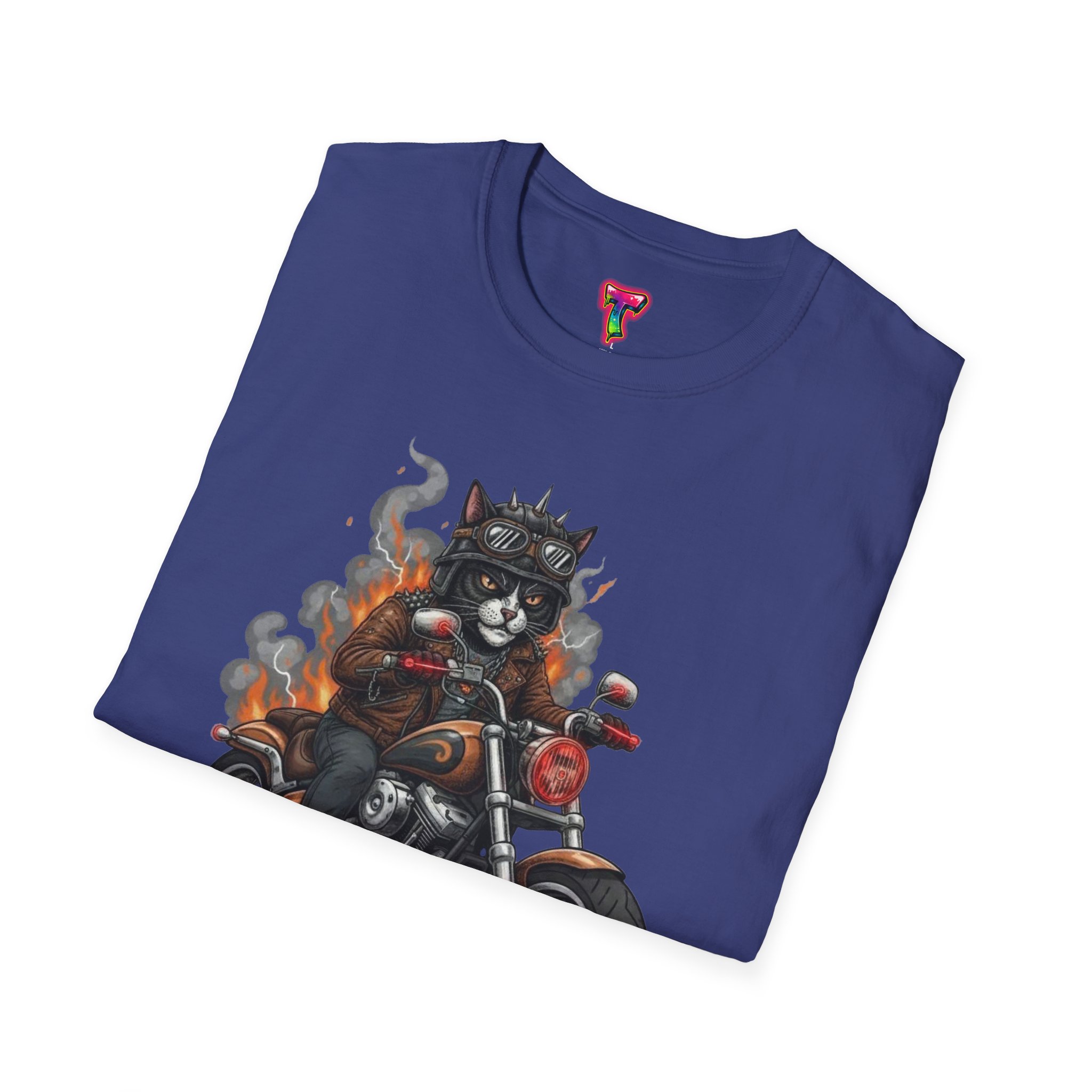 Biker Cat Graphic Tee - Ảnh 48