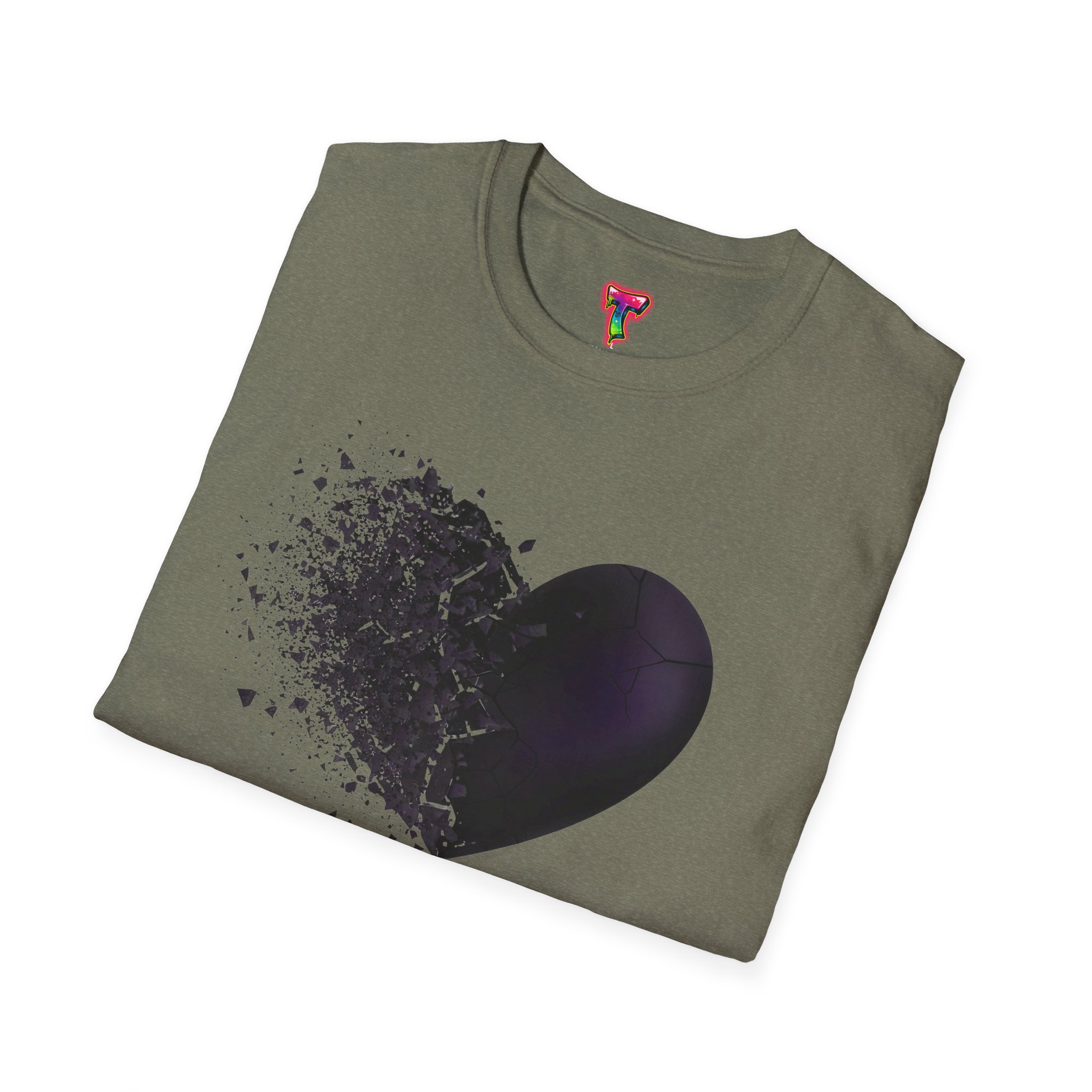 Dark Shattered Heart T-Shirt - Ảnh 20