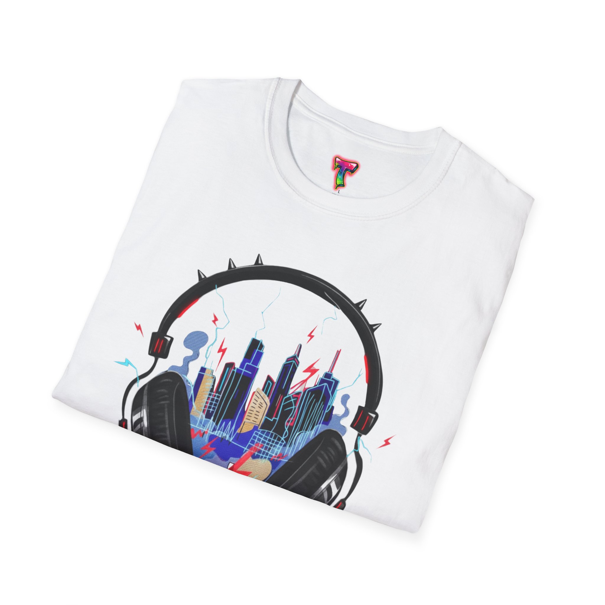 City Headphones T-Shirt - Ảnh 44