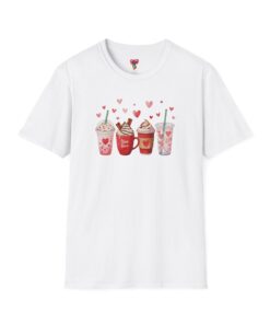 Valentine Coffee Cup T-Shirt
