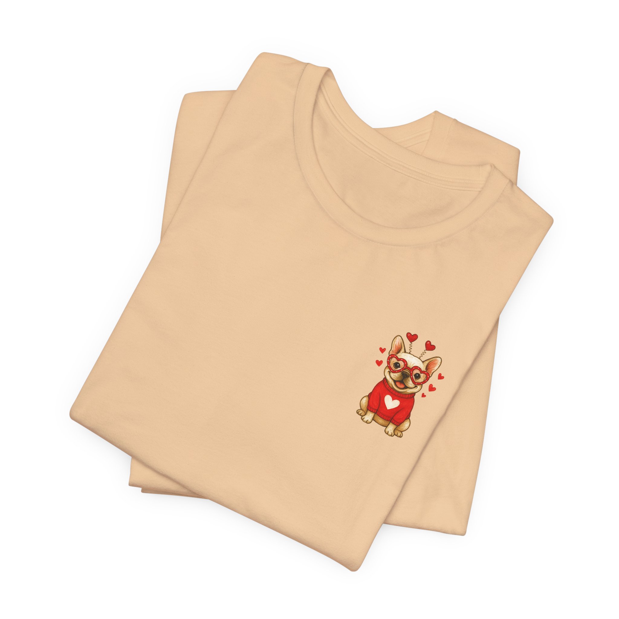 Cute French Bulldog Glasses T-Shirt - Ảnh 40
