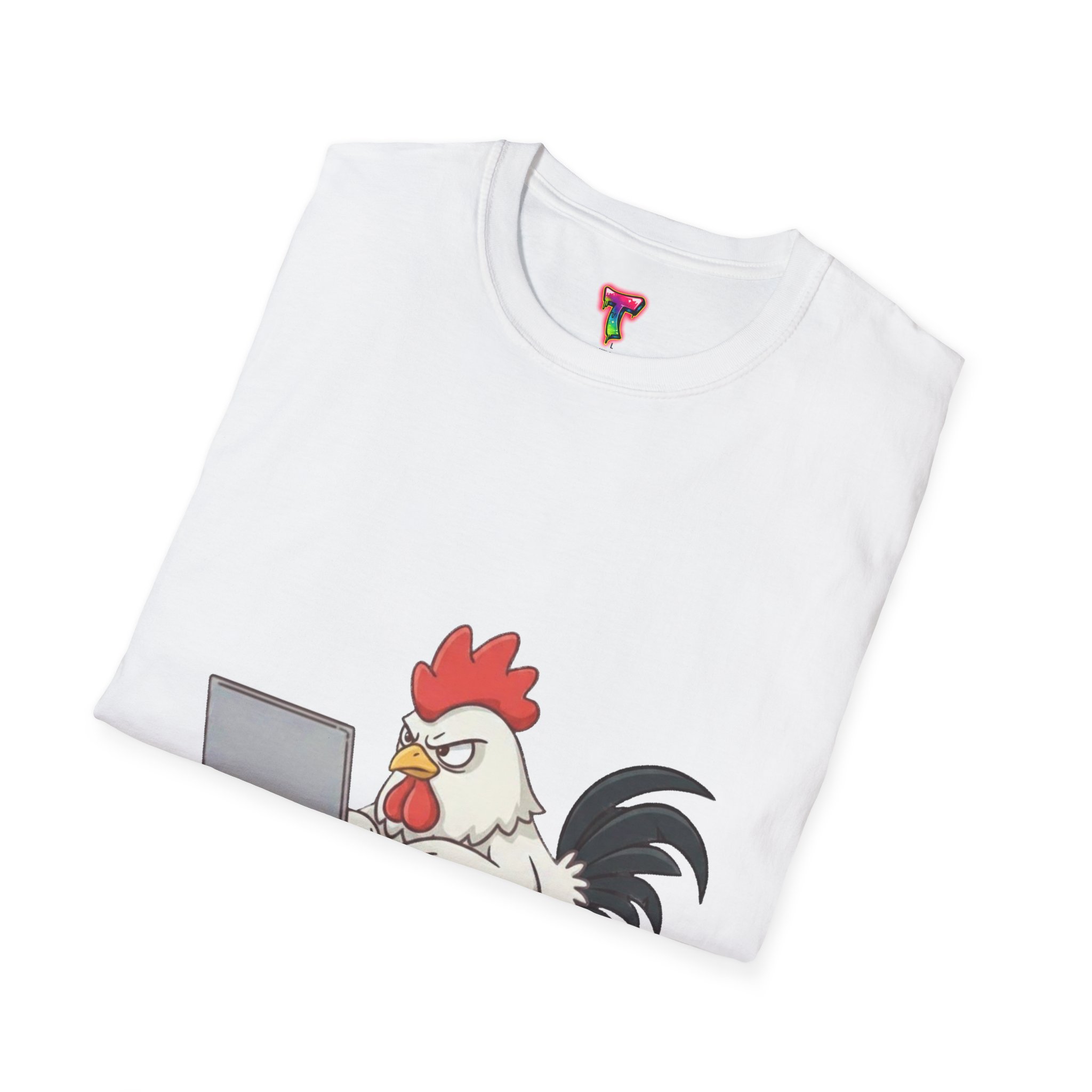 Chicken Typist T-Shirt - Ảnh 8