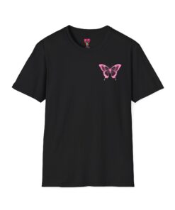 Pink Butterfly Graphic Tee