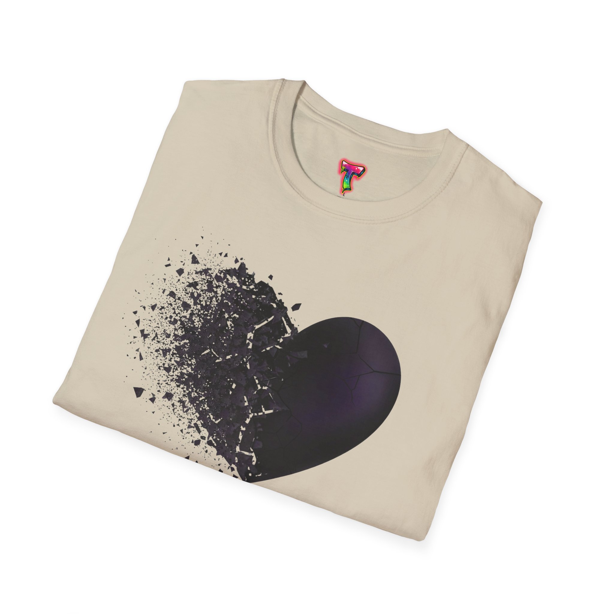Dark Shattered Heart T-Shirt - Ảnh 12