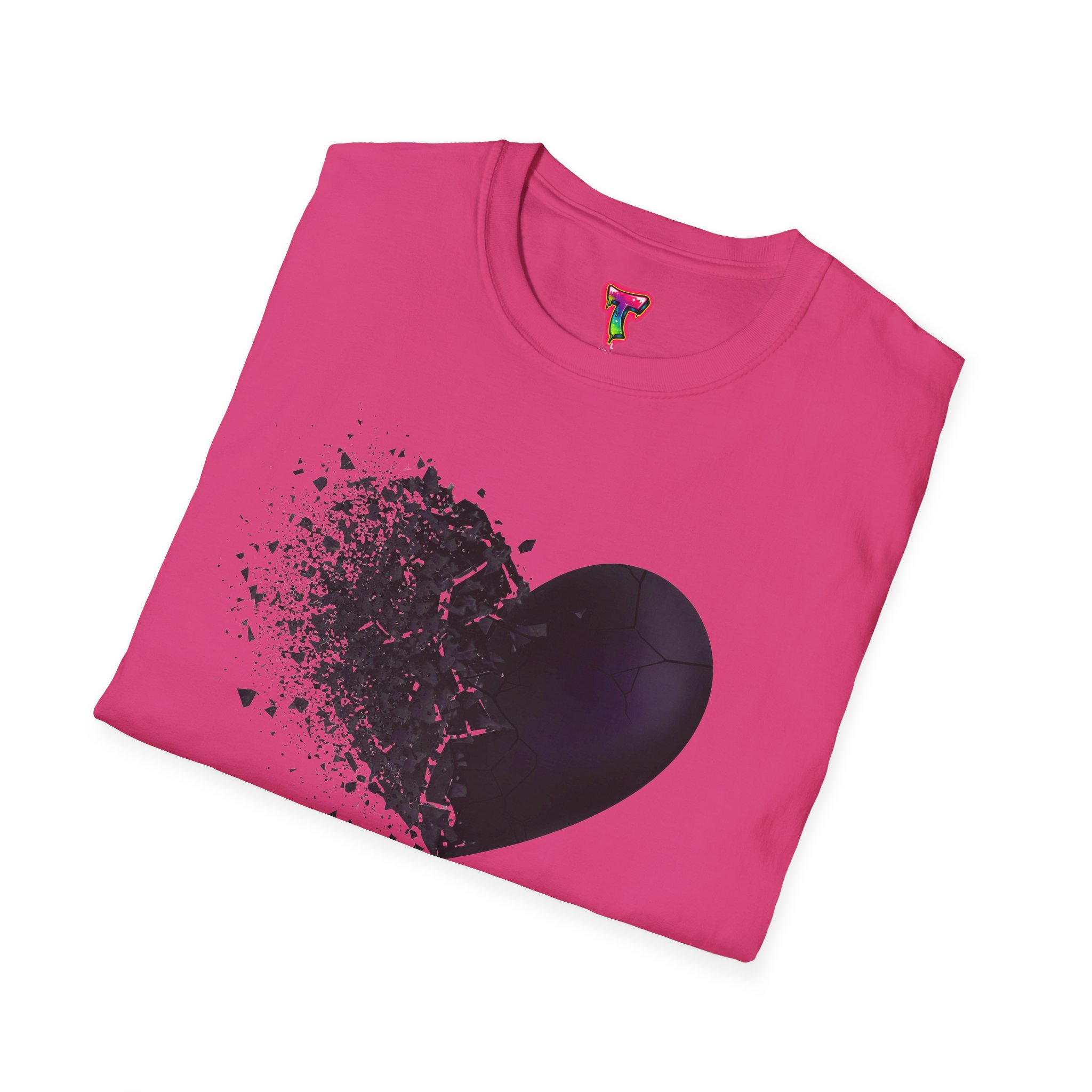 Dark Shattered Heart T-Shirt - Ảnh 44