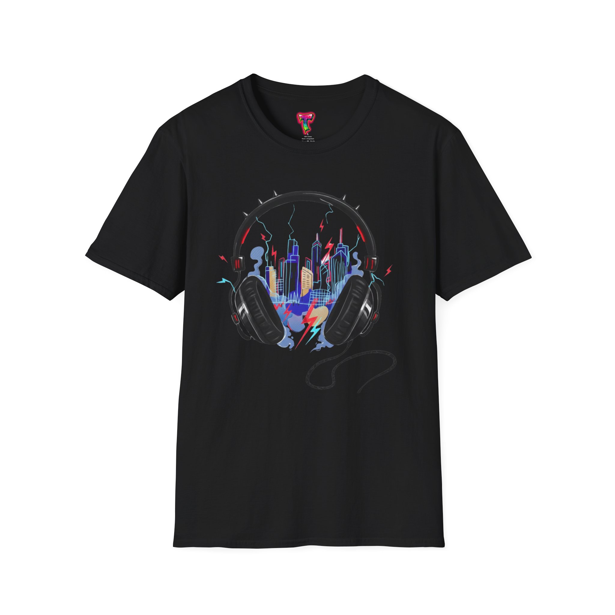 City Headphones T-Shirt - Ảnh 45