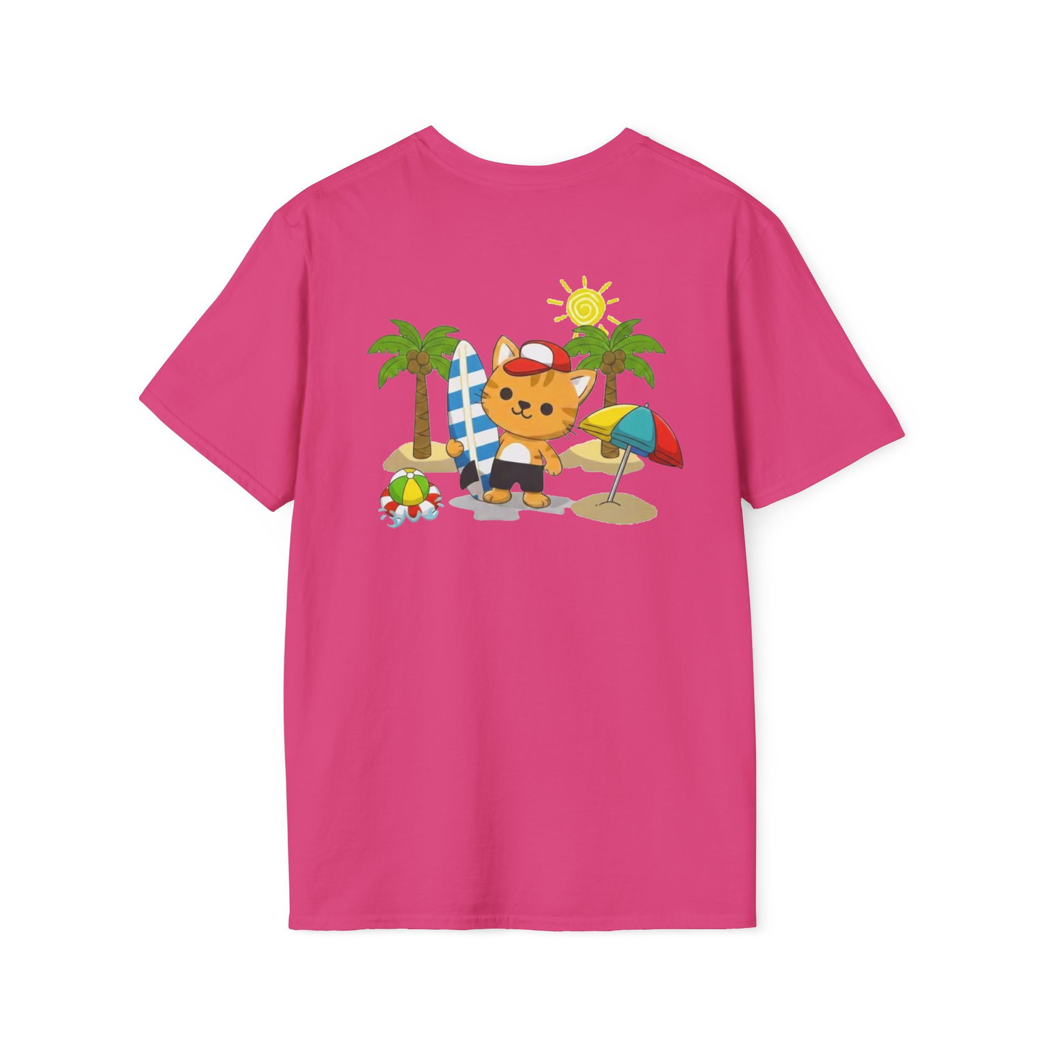 Beach Cat Graphic T-Shirt - Ảnh 46