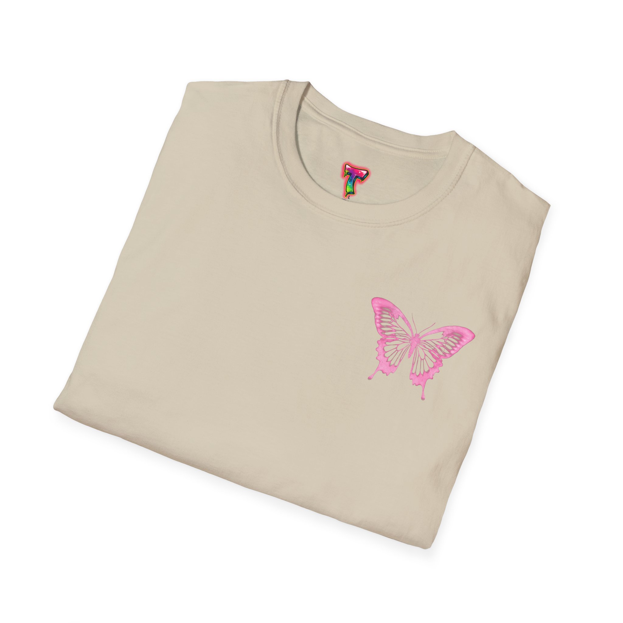 Pink Butterfly Graphic Tee - Ảnh 12