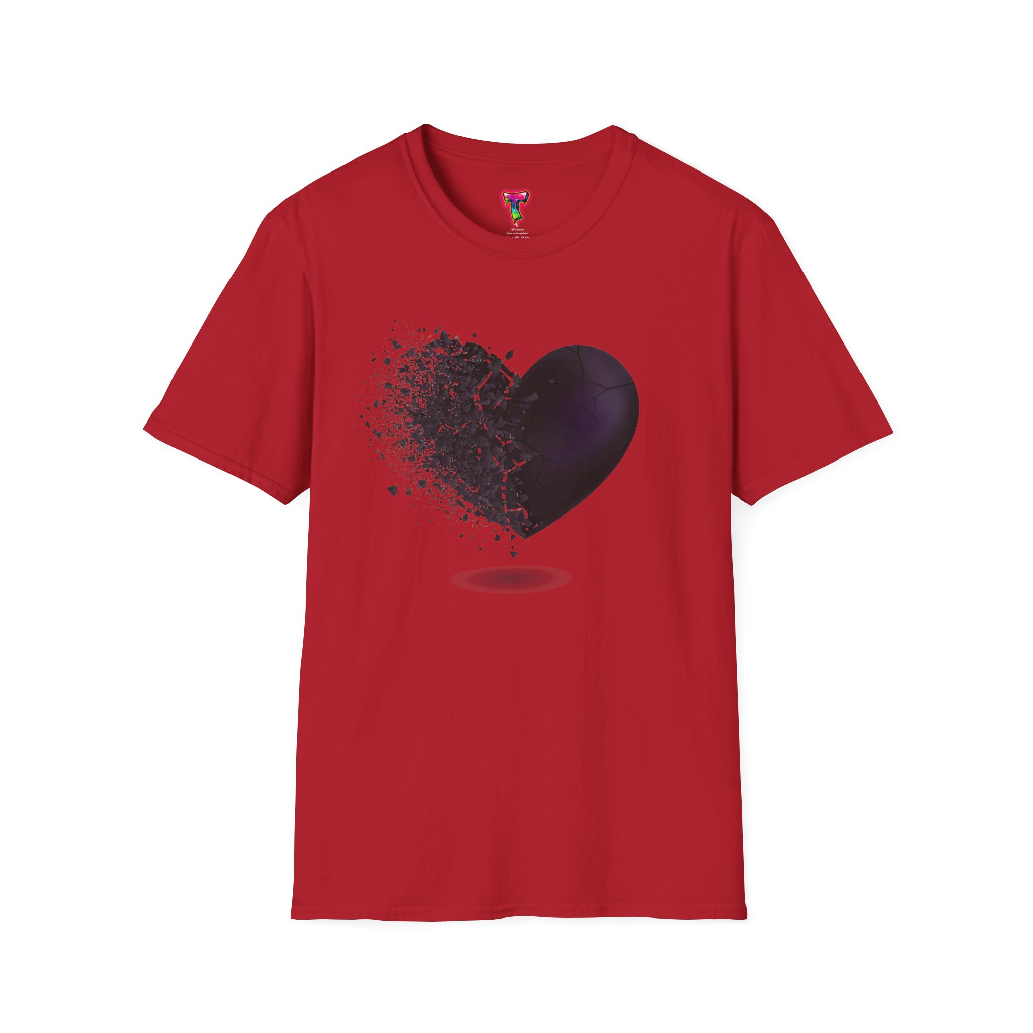 Dark Shattered Heart T-Shirt - Ảnh 49