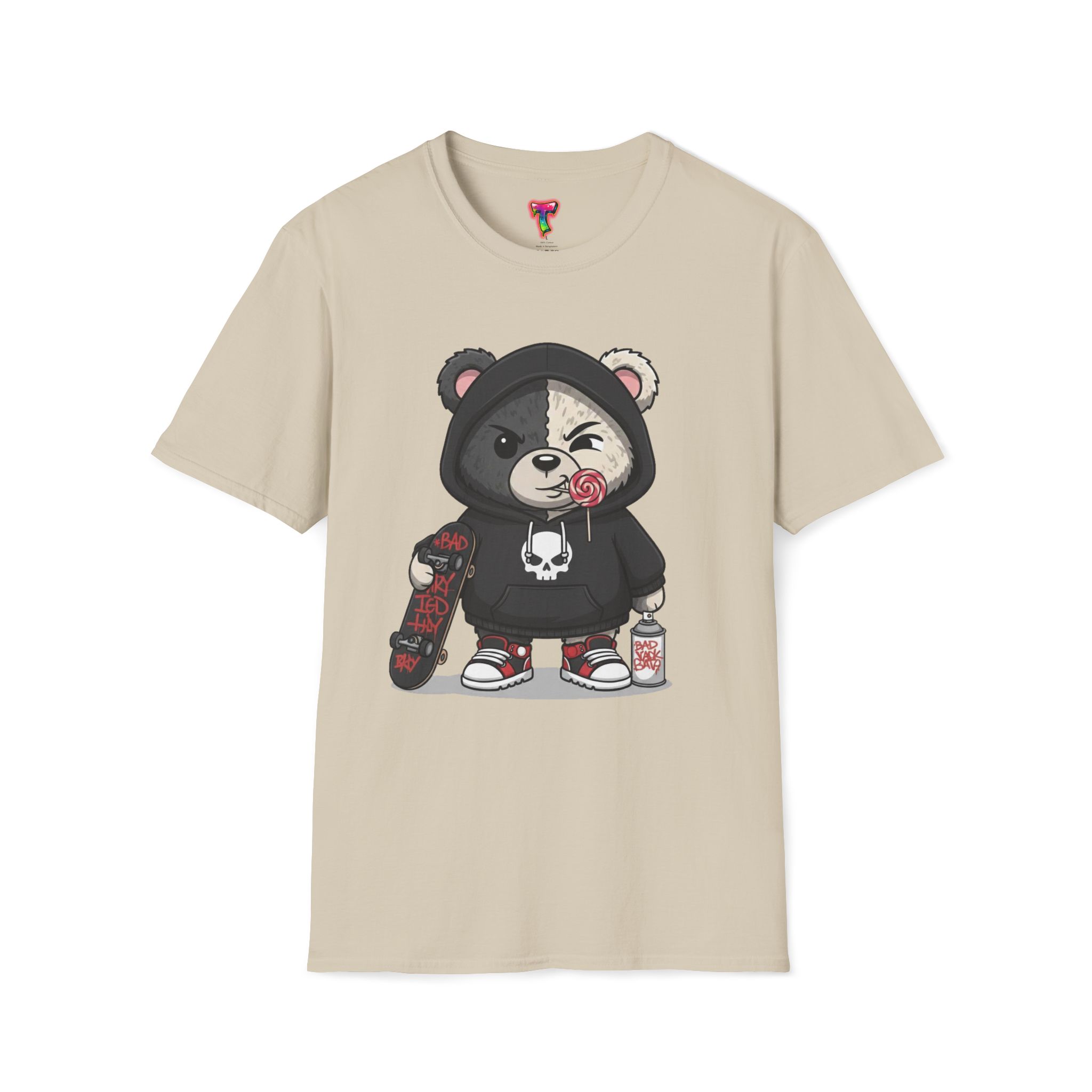 Skate Punk Teddy T‑Shirt - Ảnh 9