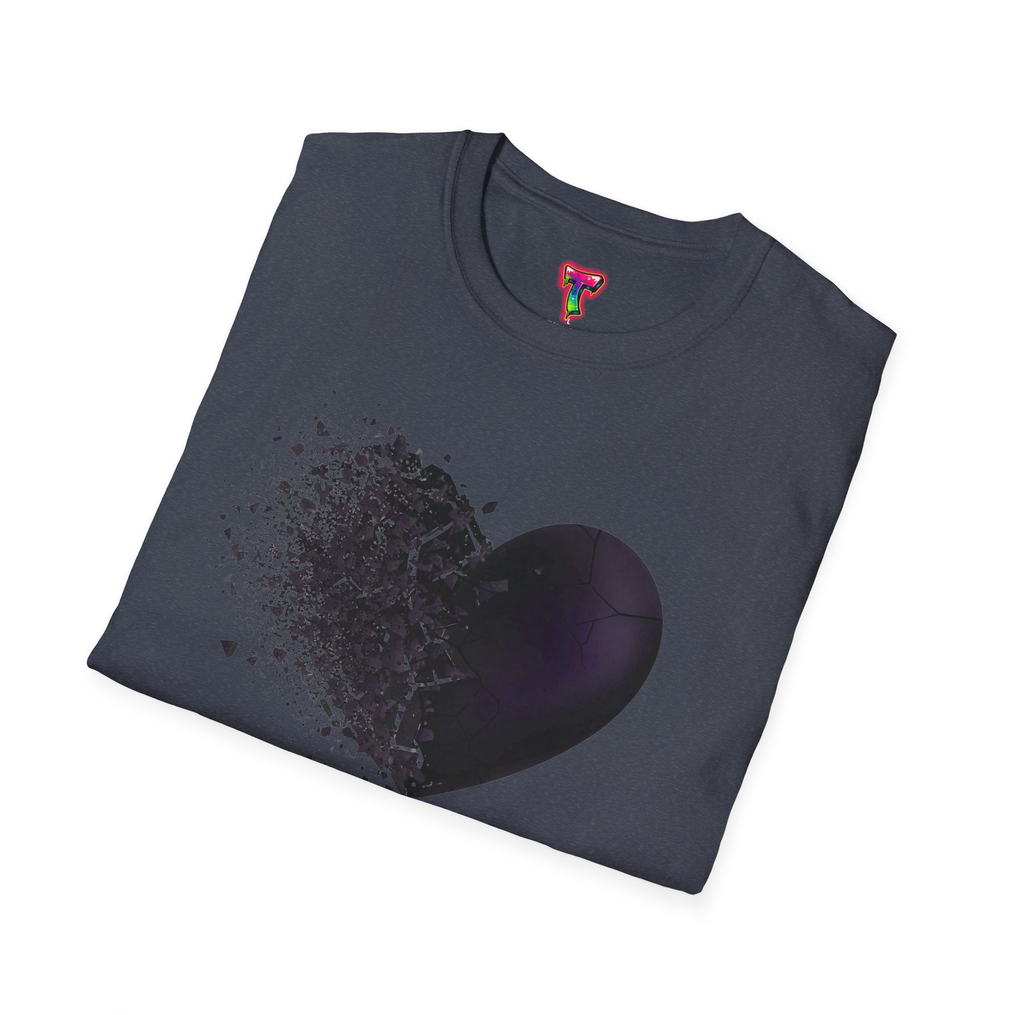 Dark Shattered Heart T-Shirt - Ảnh 40