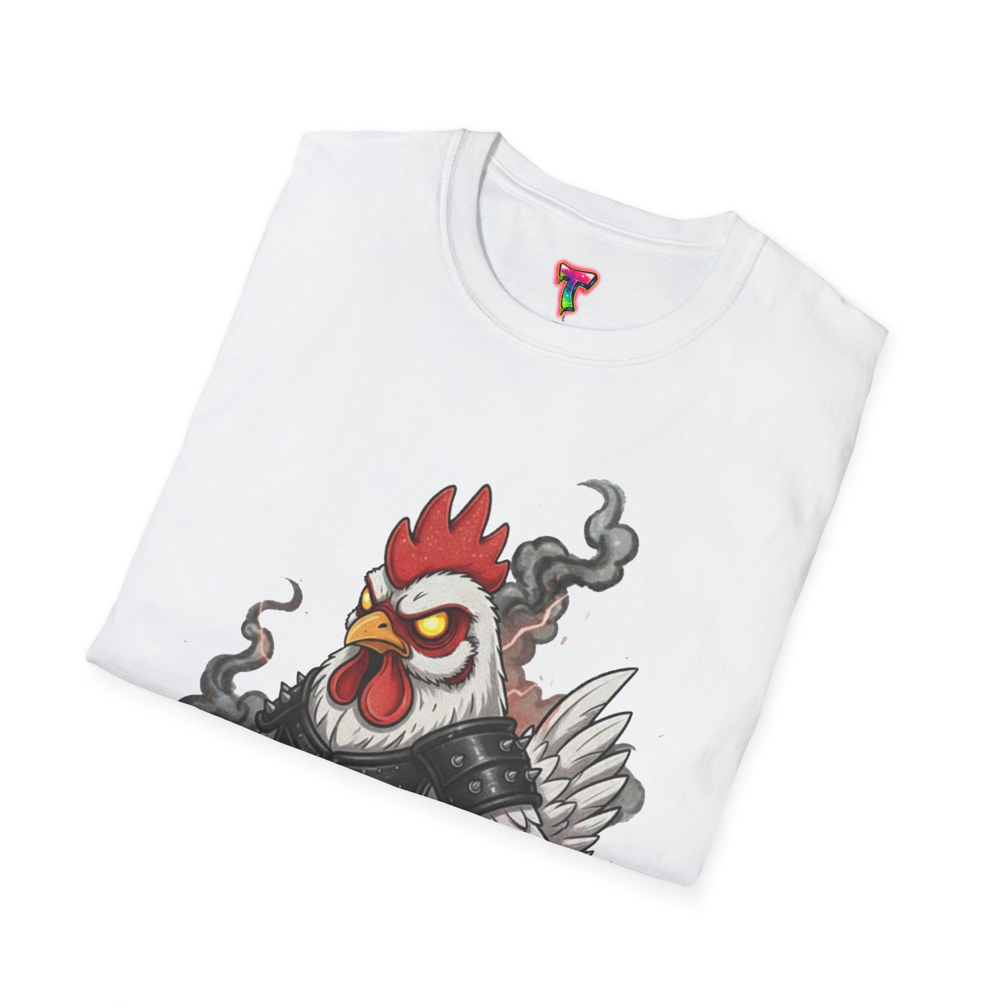 Angry Armored Chicken T-Shirt - Ảnh 8