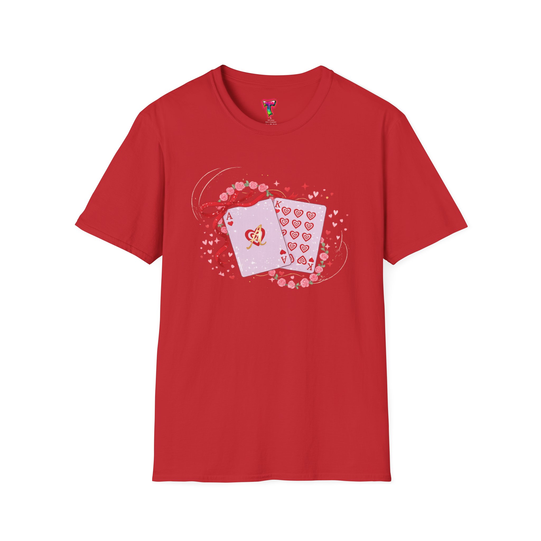 Valentine’s Card & Hearts T-Shirt — Cute Pink Love Graphic Tee - Ảnh 49
