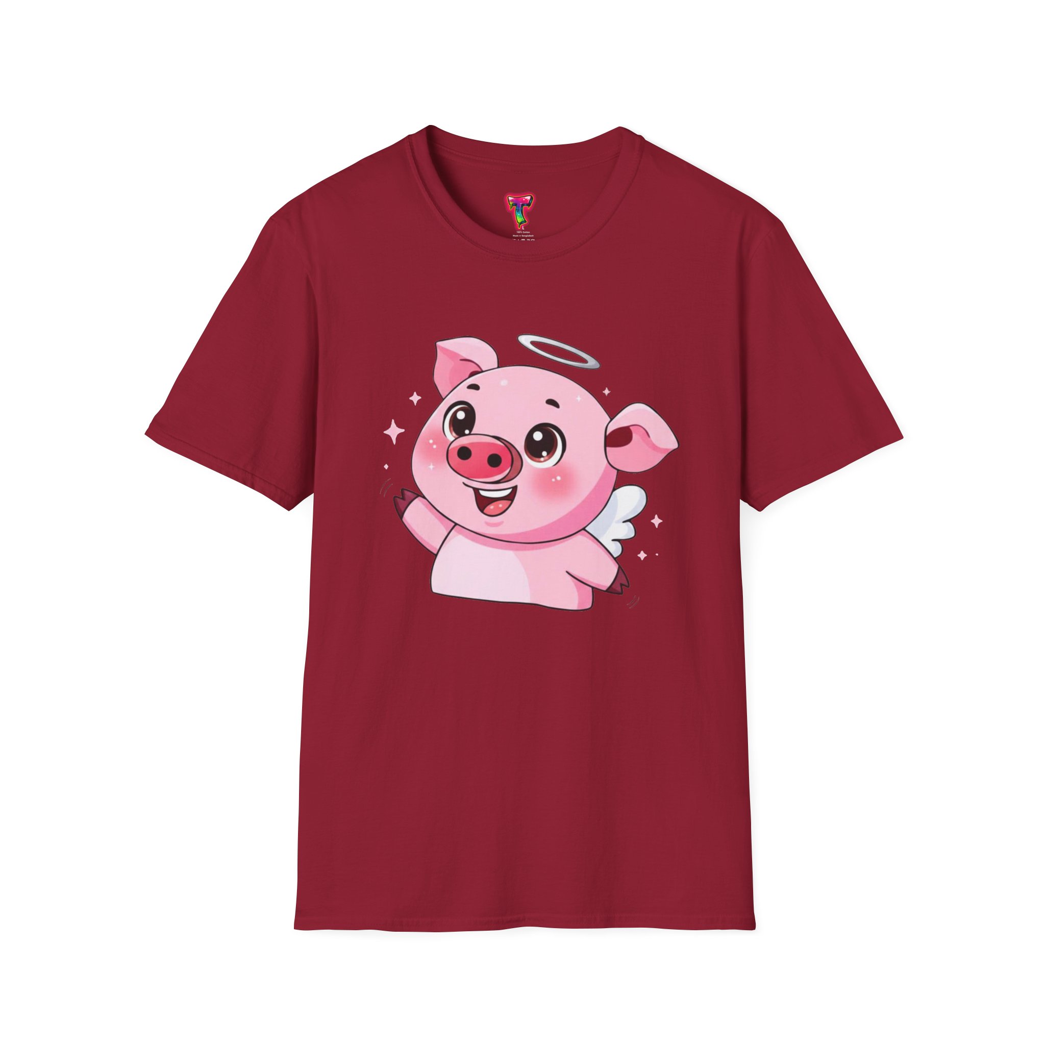 Angel Pig Graphic T-Shirt - Ảnh 53