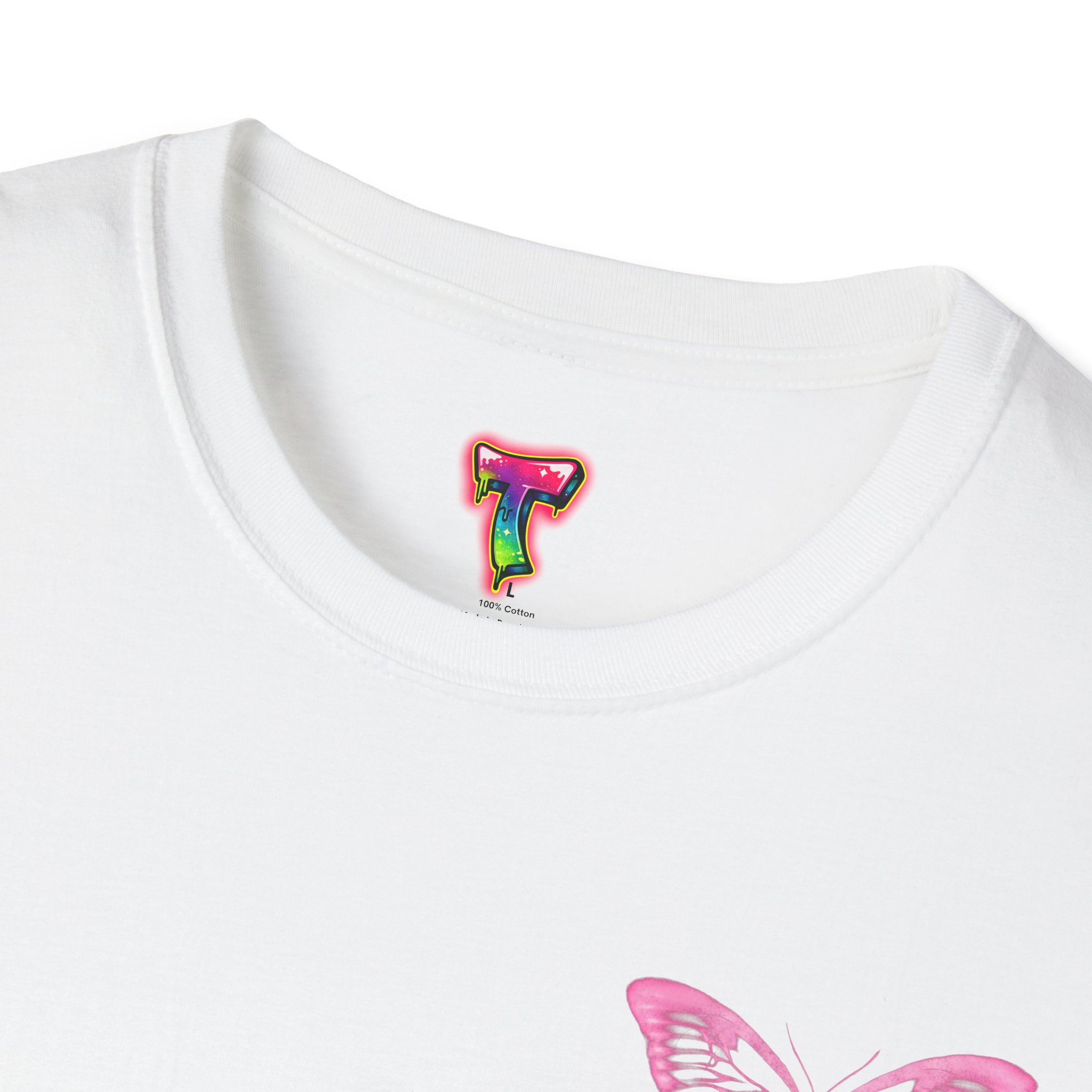 Pink Butterfly Graphic Tee - Ảnh 7