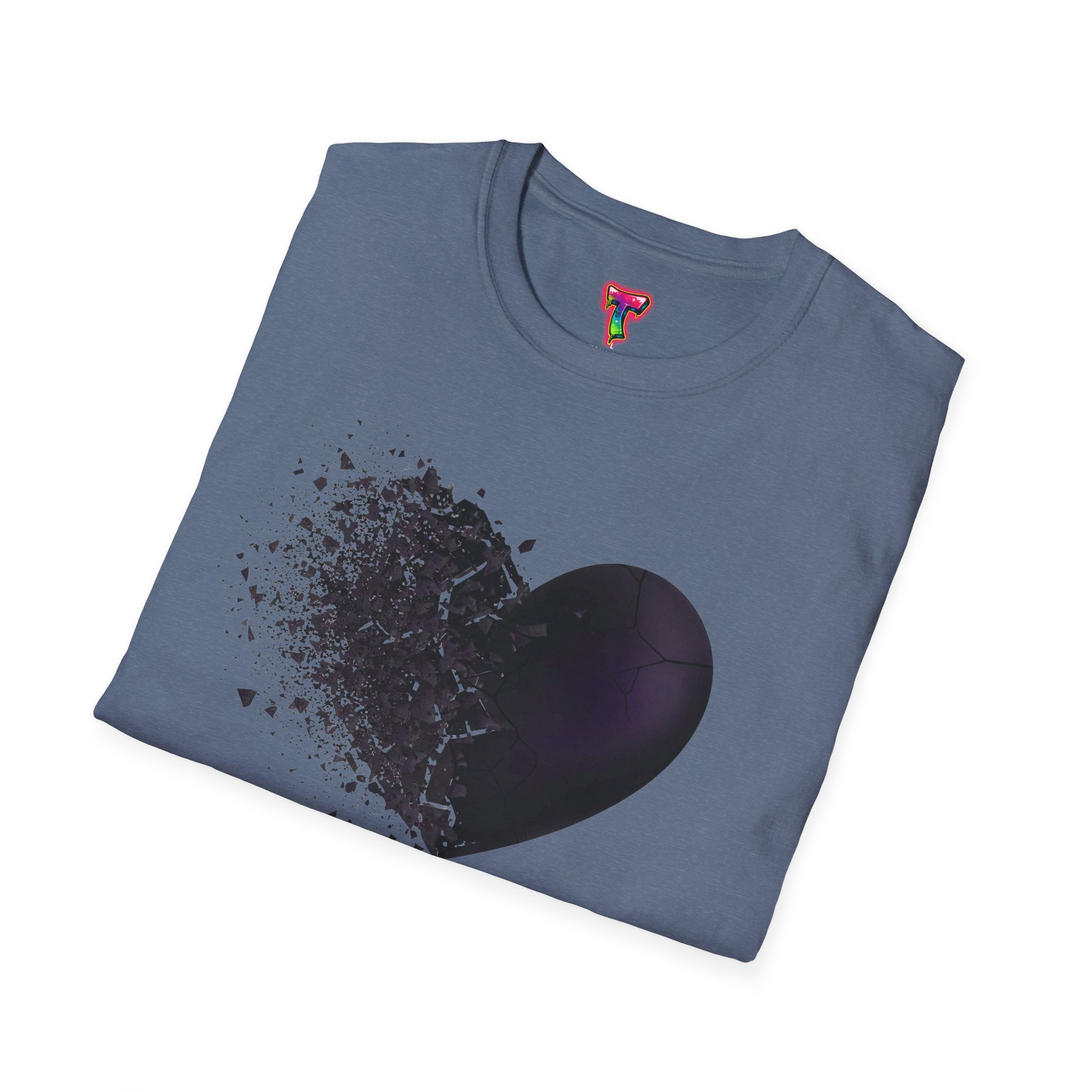 Dark Shattered Heart T-Shirt - Ảnh 28