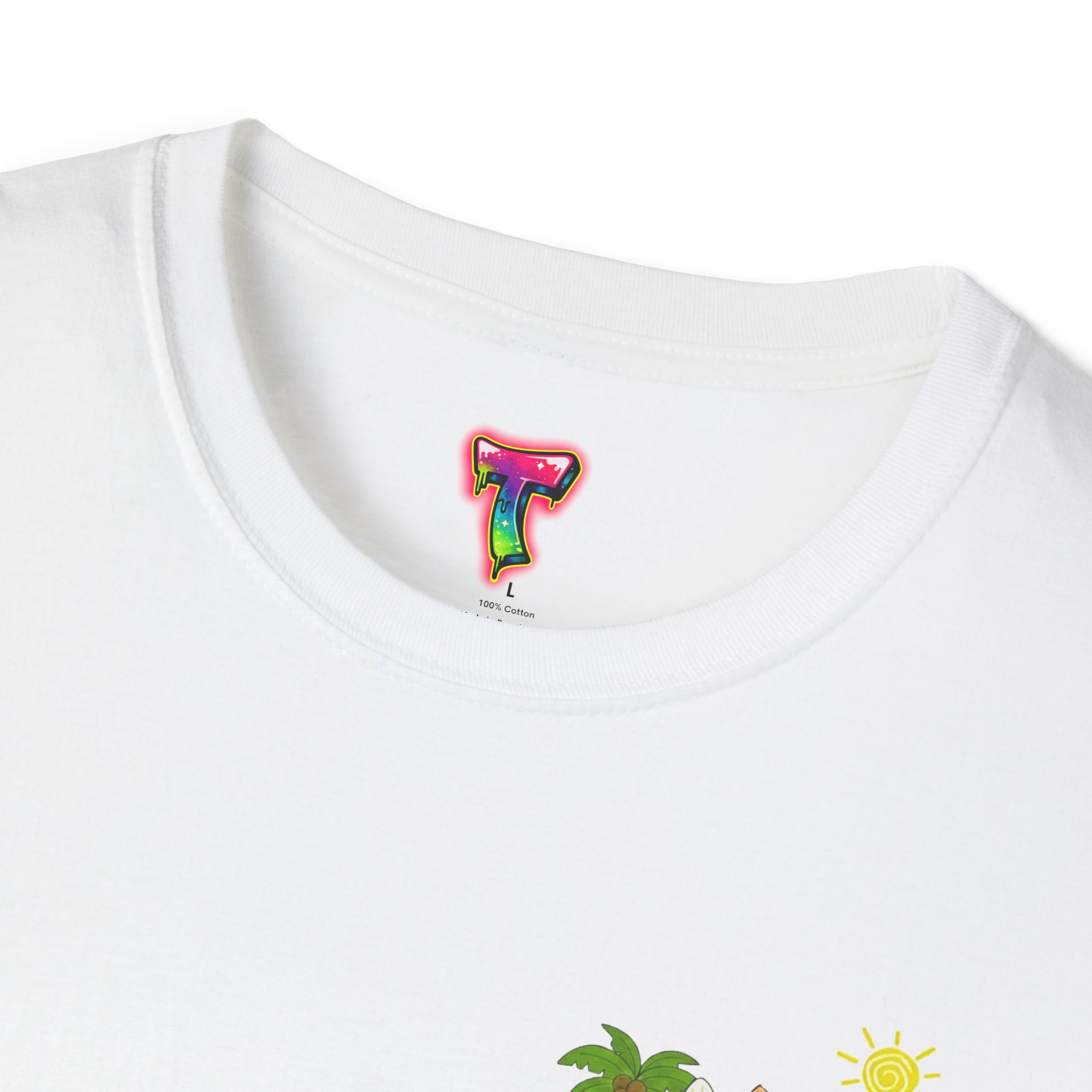 Beach Cat Graphic T-Shirt - Ảnh 7