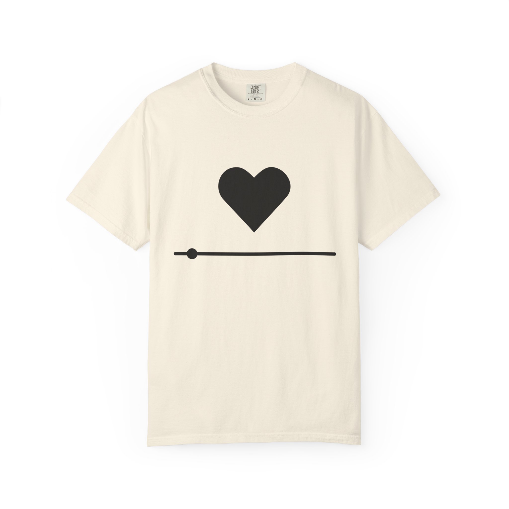 Heartbeat Minimalist T‑Shirt - Ảnh 5
