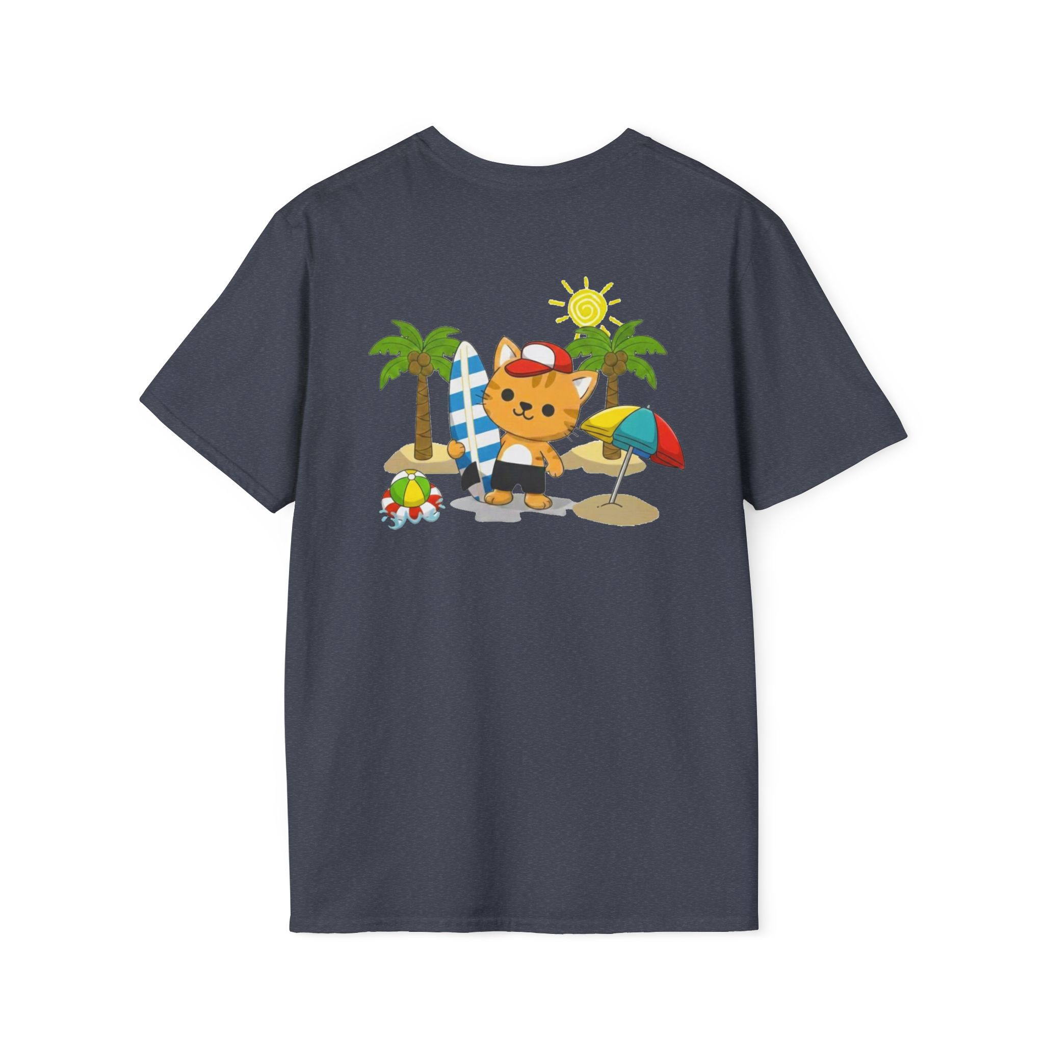 Beach Cat Graphic T-Shirt - Ảnh 42