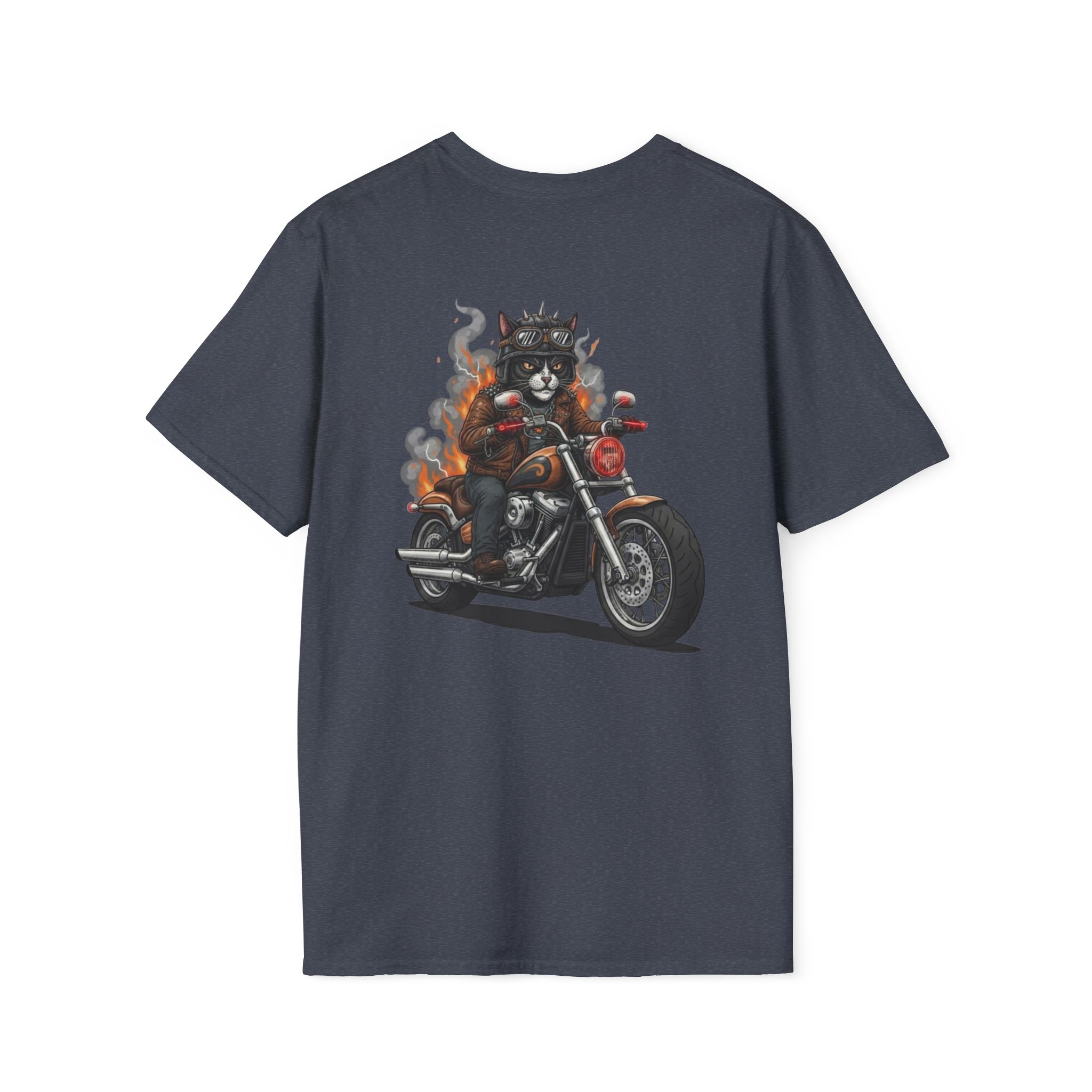 Biker Cat Motorcycle T-Shirt - Ảnh 38
