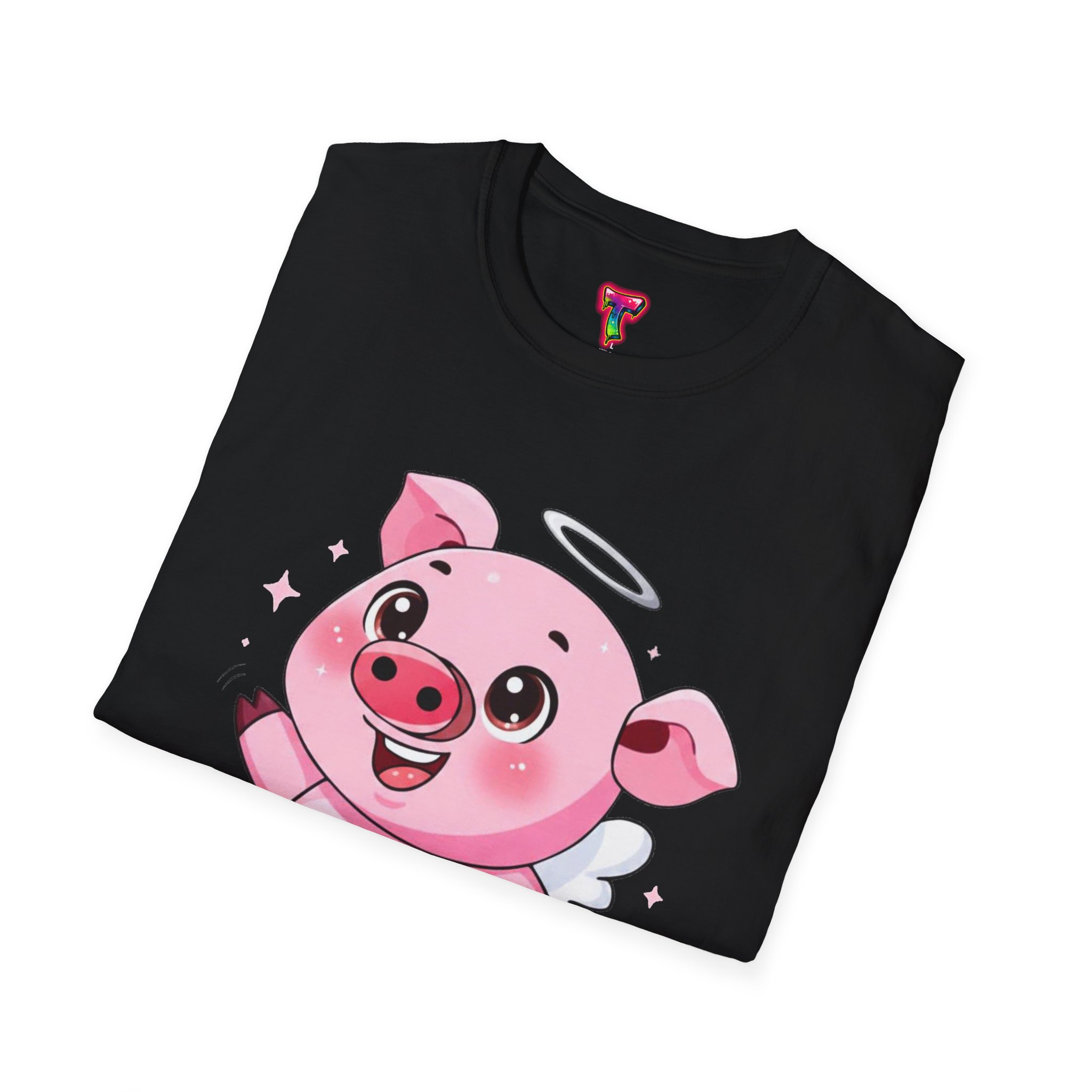 Angel Pig Graphic T-Shirt - Ảnh 12