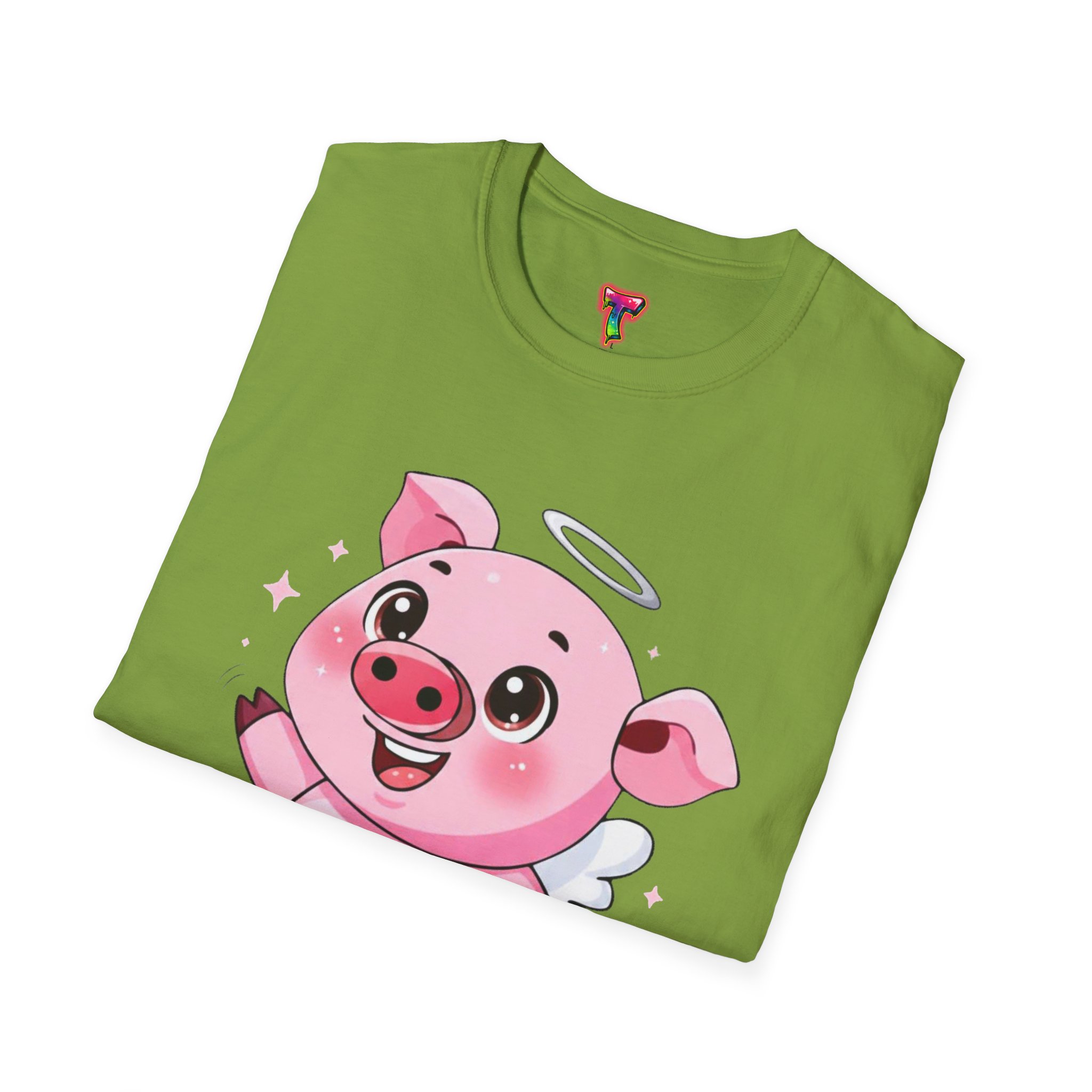Angel Pig Graphic T-Shirt - Ảnh 20