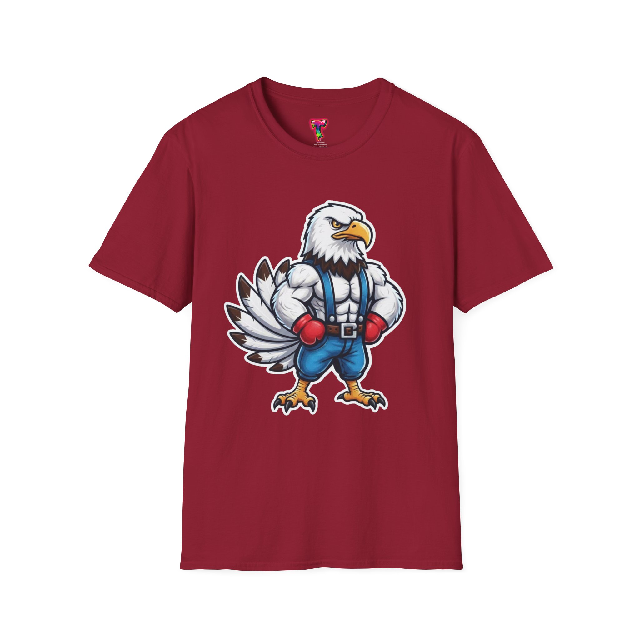 Eagle Boxer Graphic T-Shirt