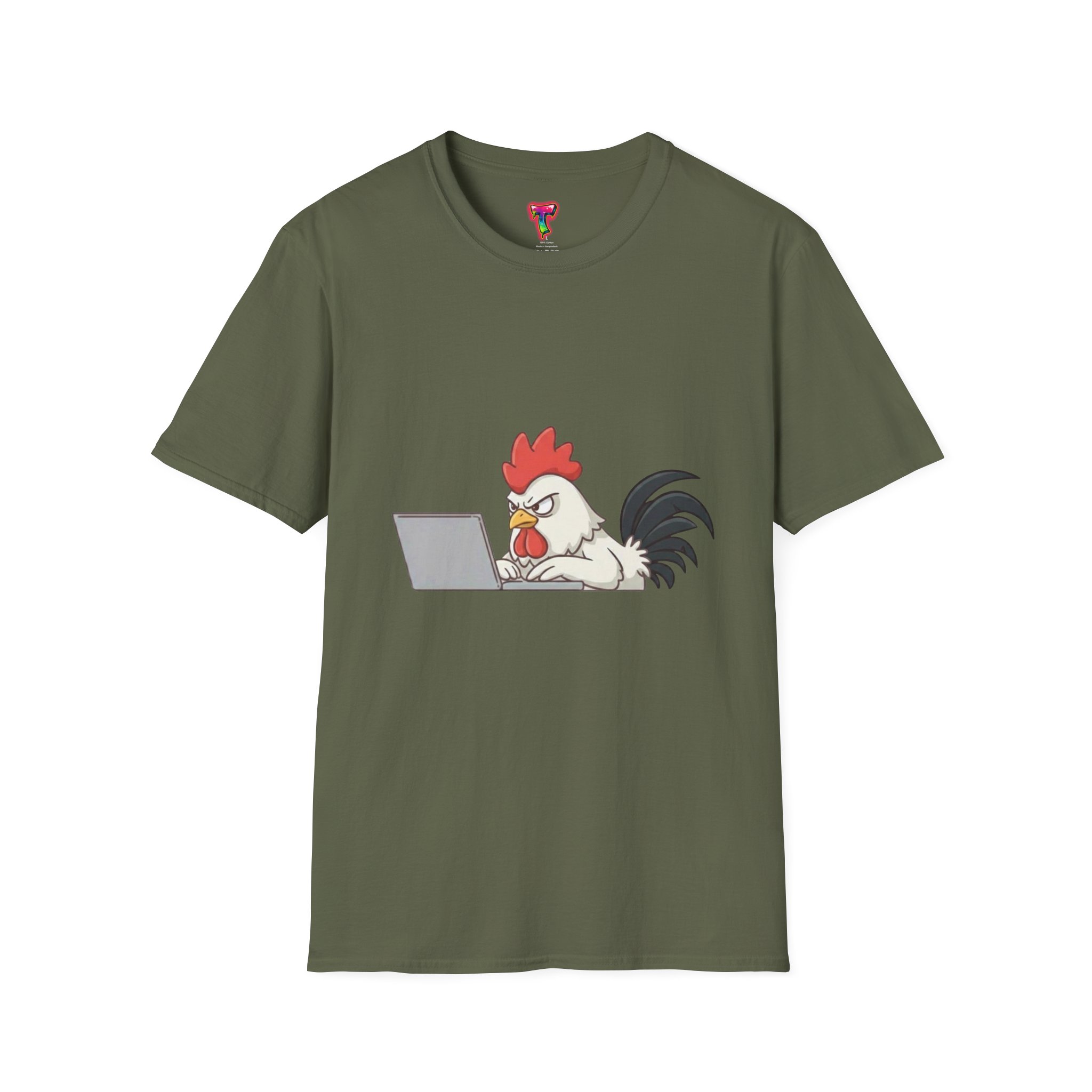 Chicken Typist T-Shirt