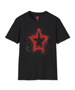Star Splatter Graphic T-Shirt